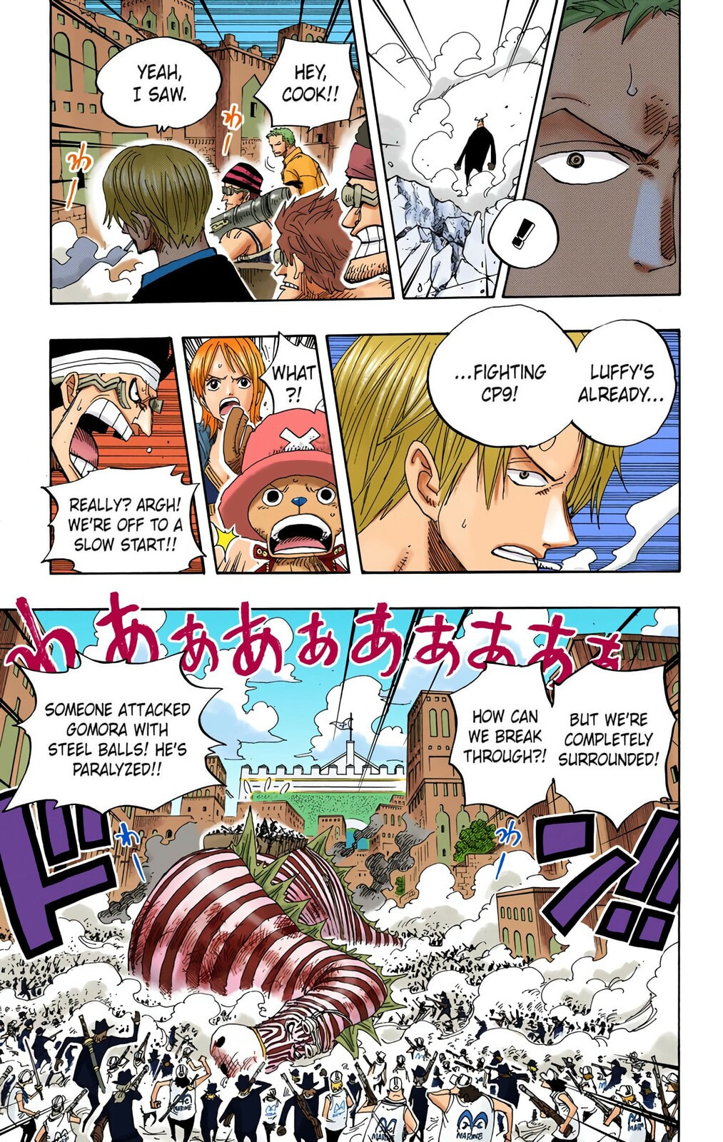 Read One Piece (Colored) chapter 385 image 12 on Lezhin