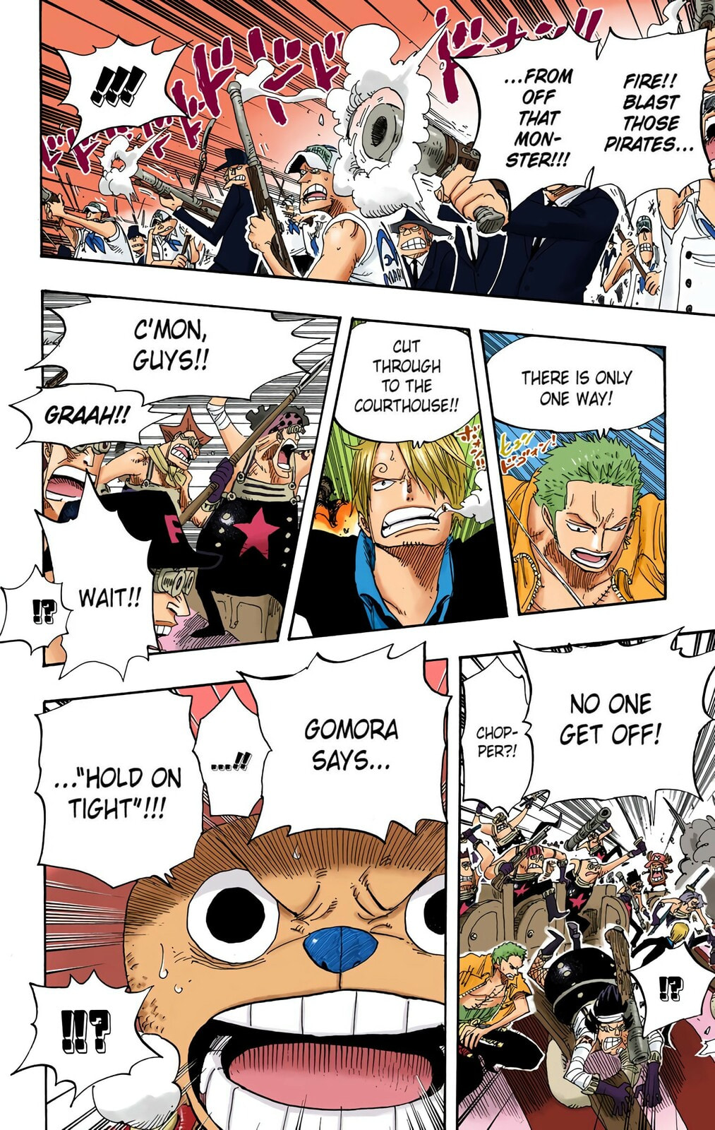 Read One Piece (Colored) chapter 385 image 13 on Lezhin