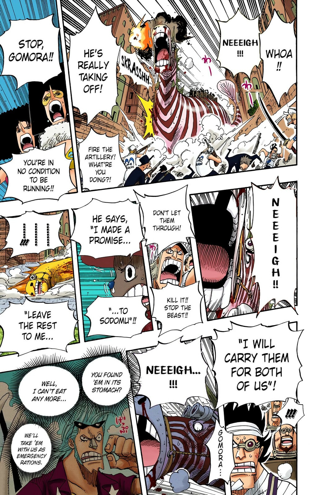 Read One Piece (Colored) chapter 385 image 16 on Lezhin