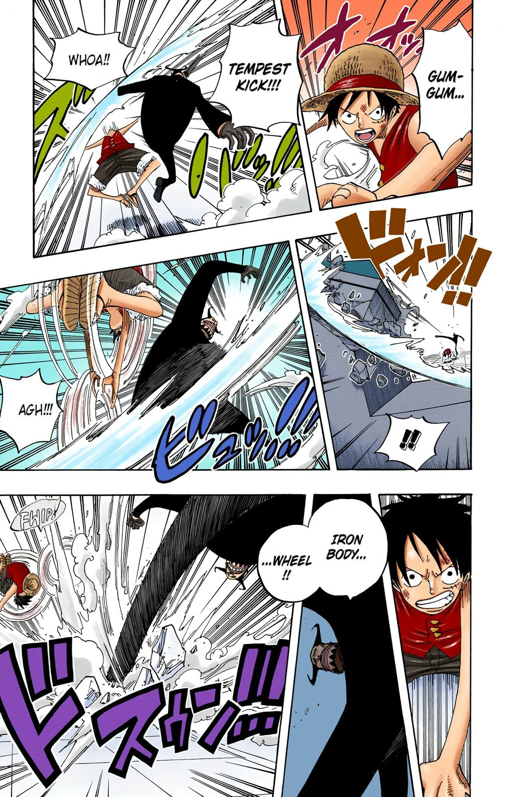 Read One Piece (Colored) chapter 385 image 8 on Lezhin