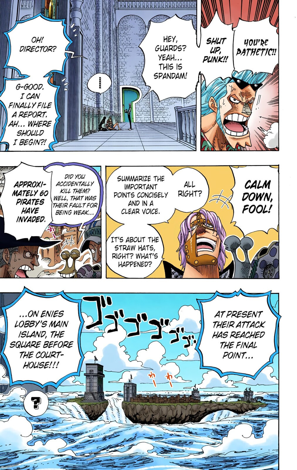 Read One Piece (Colored) chapter 386 image 4 on Lezhin