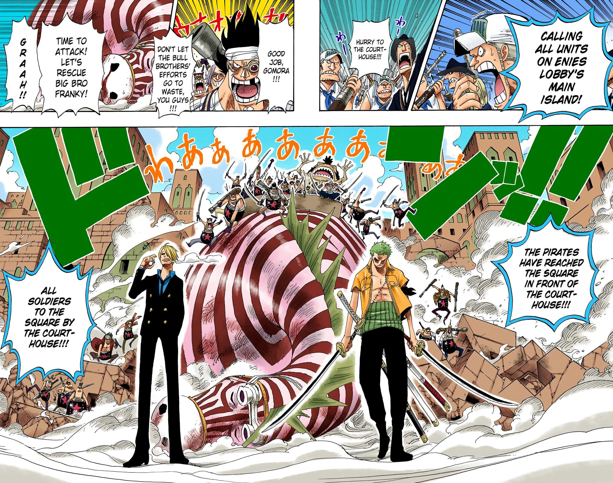Read One Piece (Colored) chapter 386 image 5 on Lezhin