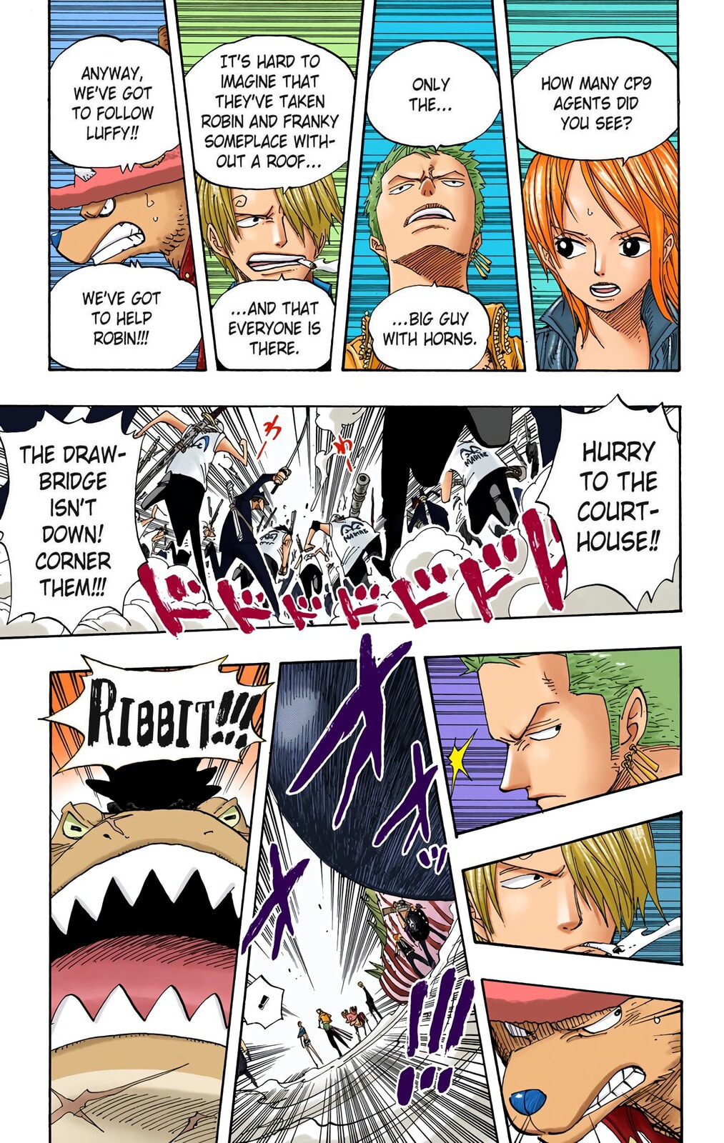 Read One Piece (Colored) chapter 386 image 7 on Lezhin