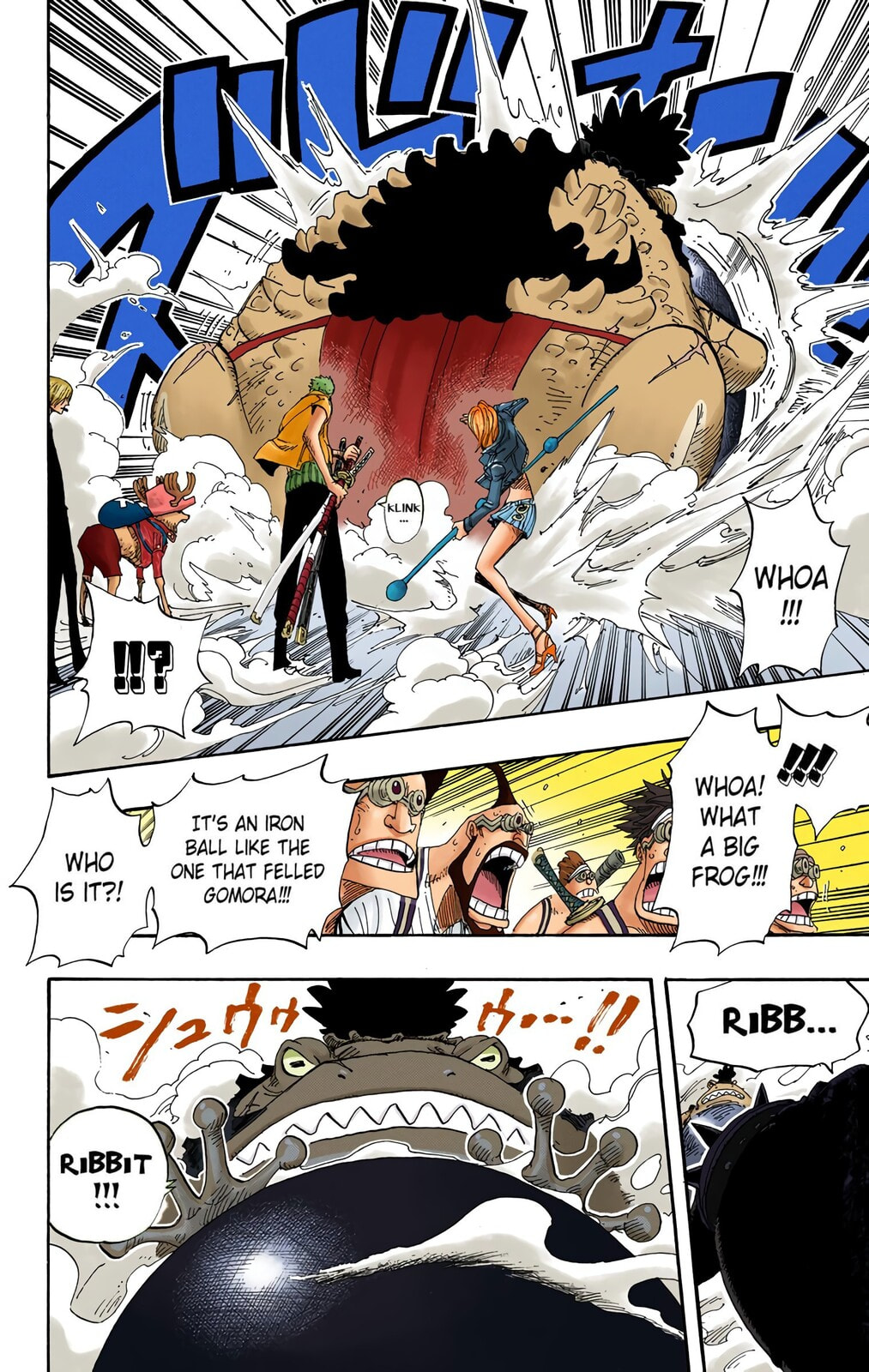 Read One Piece (Colored) chapter 386 image 8 on Lezhin