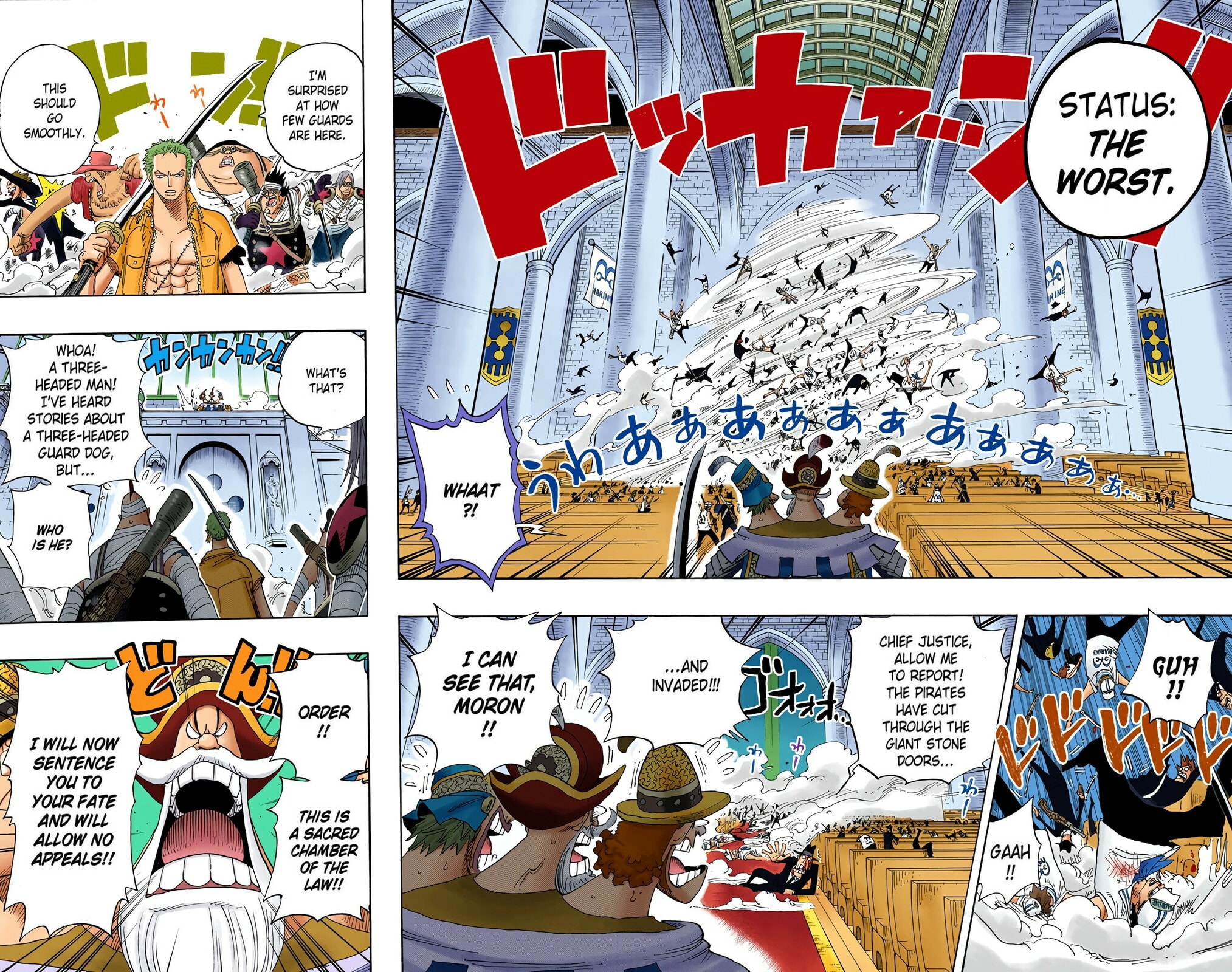 Read One Piece (Colored) chapter 387 image 3 on Lezhin