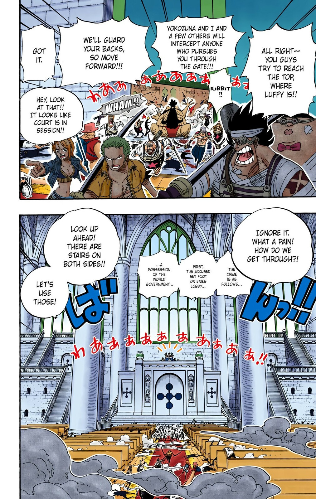 Read One Piece (Colored) chapter 387 image 4 on Lezhin