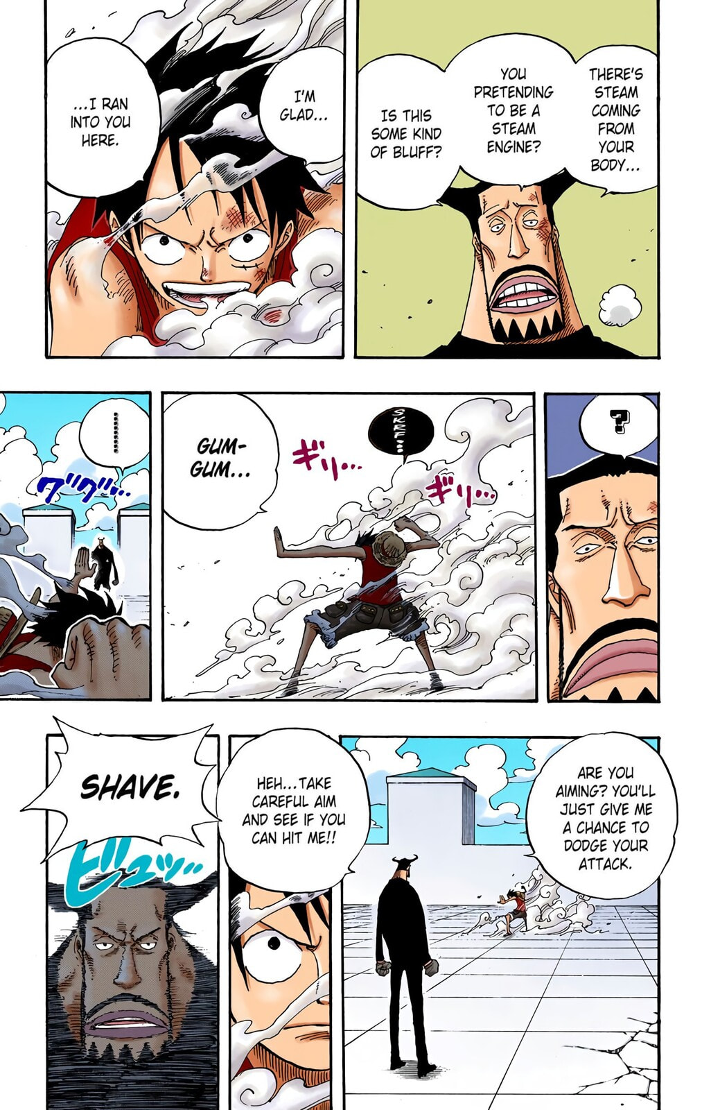 Read One Piece (Colored) chapter 388 image 2 on Lezhin