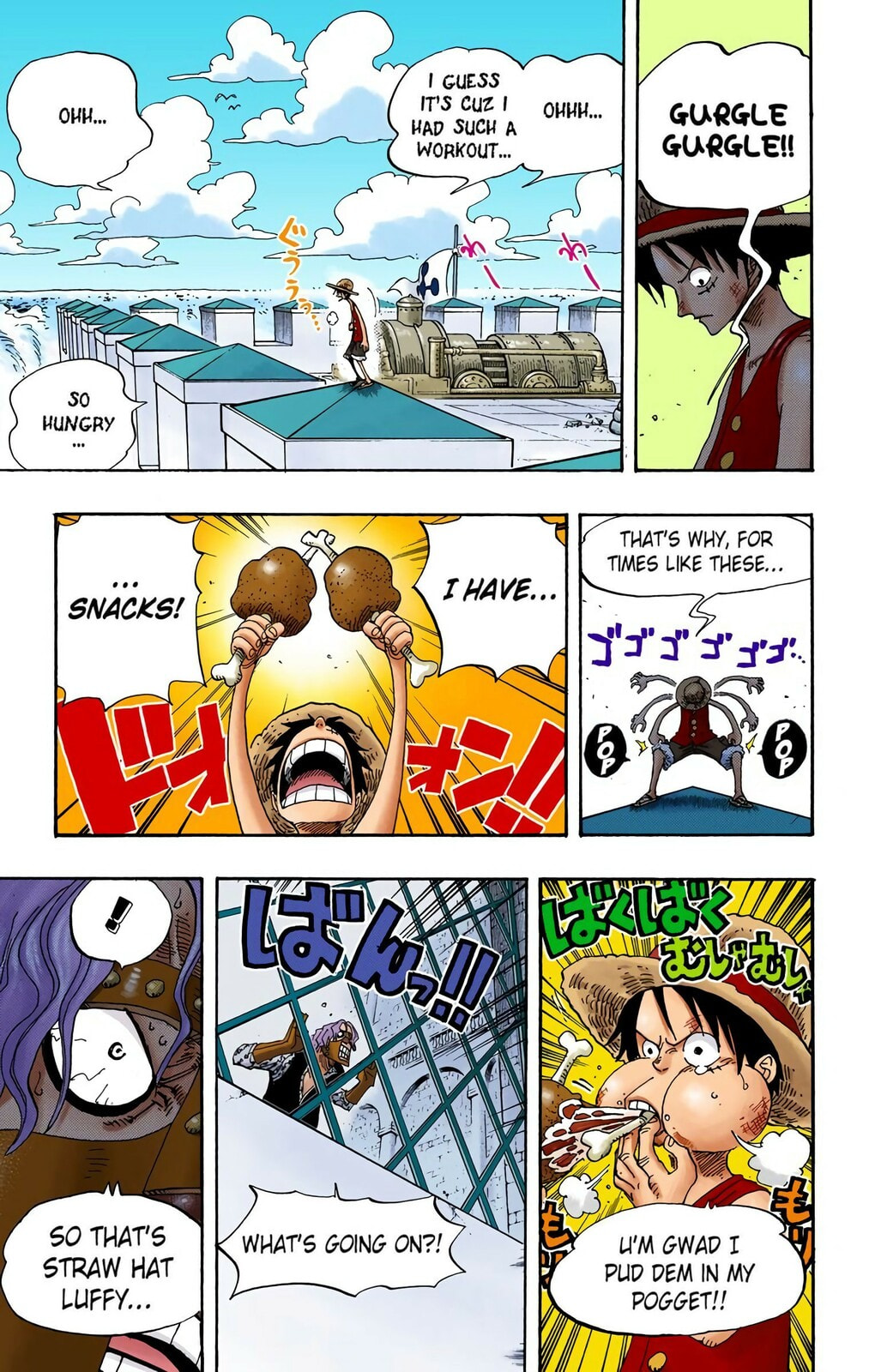 Read One Piece (Colored) chapter 389 image 2 on Lezhin