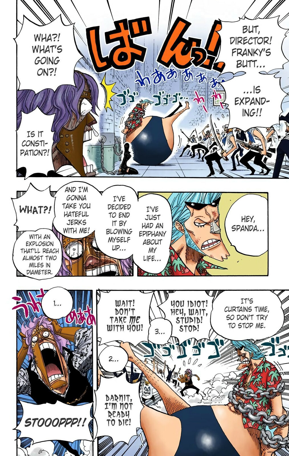 Read One Piece (Colored) chapter 389 image 7 on Lezhin