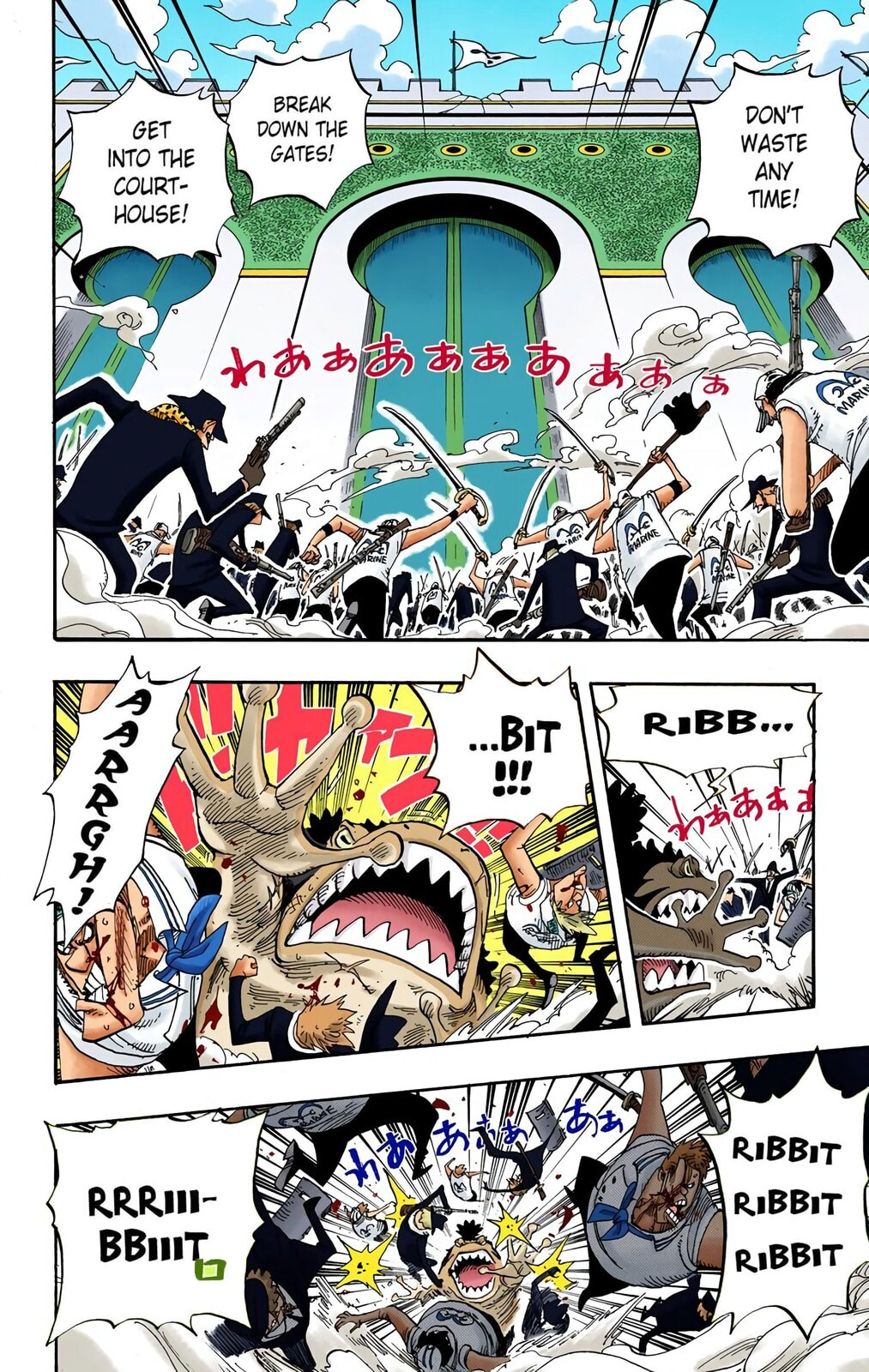 Read One Piece (Colored) chapter 390 image 1 on Lezhin