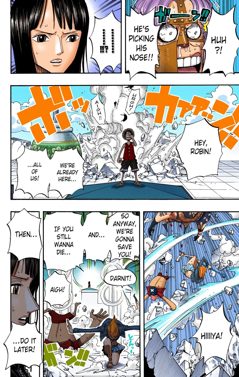 Read One Piece (Colored) chapter 390 image 12 on Lezhin