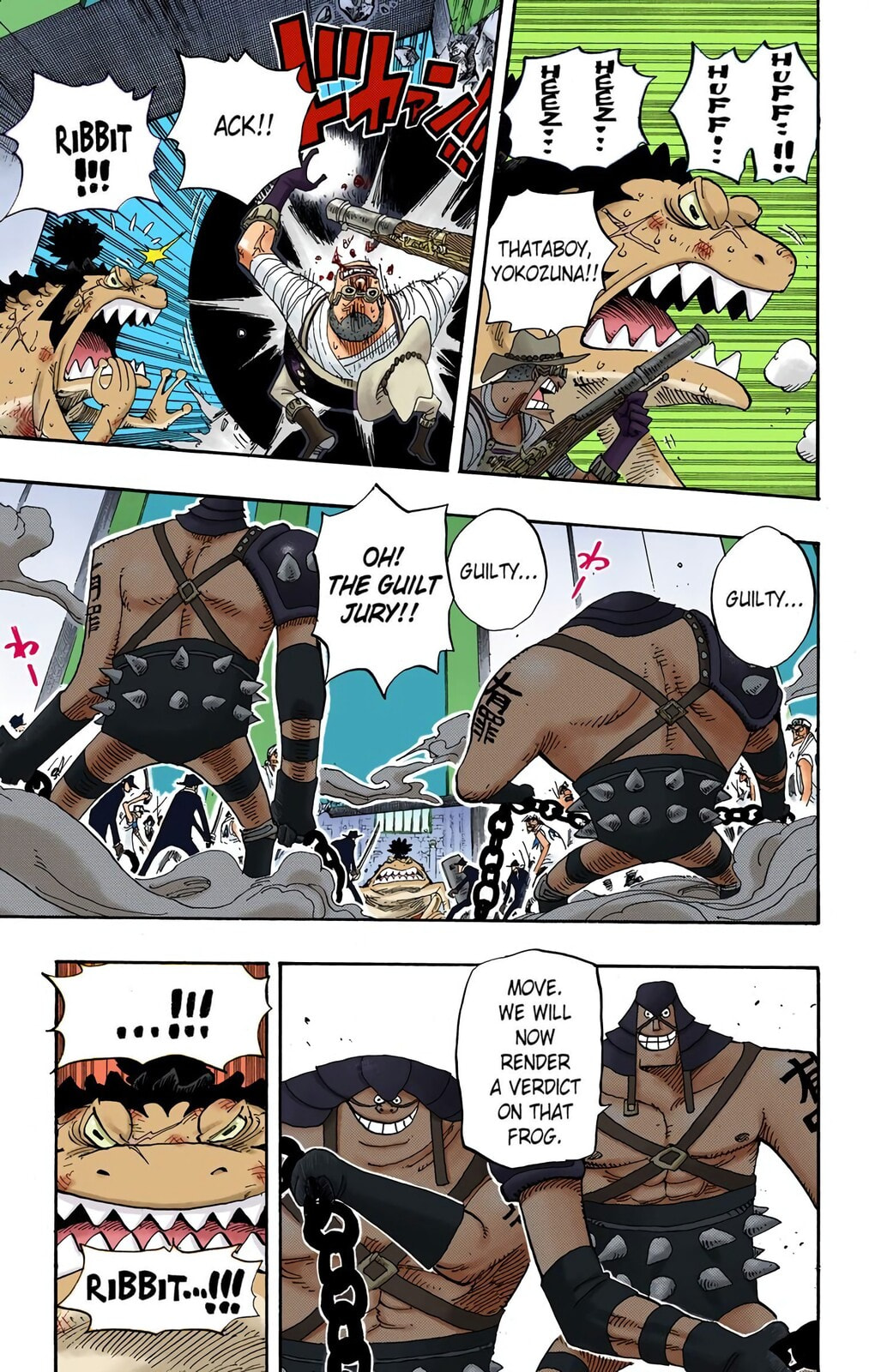 Read One Piece (Colored) chapter 390 image 2 on Lezhin