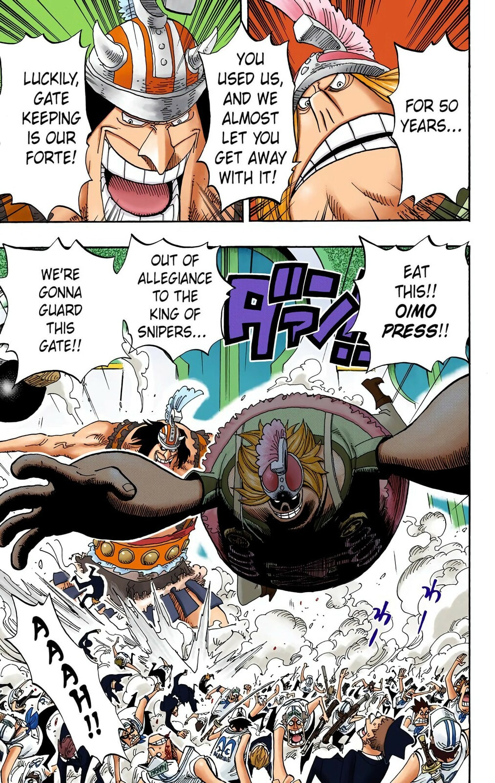 Read One Piece (Colored) chapter 391 image 2 on Lezhin