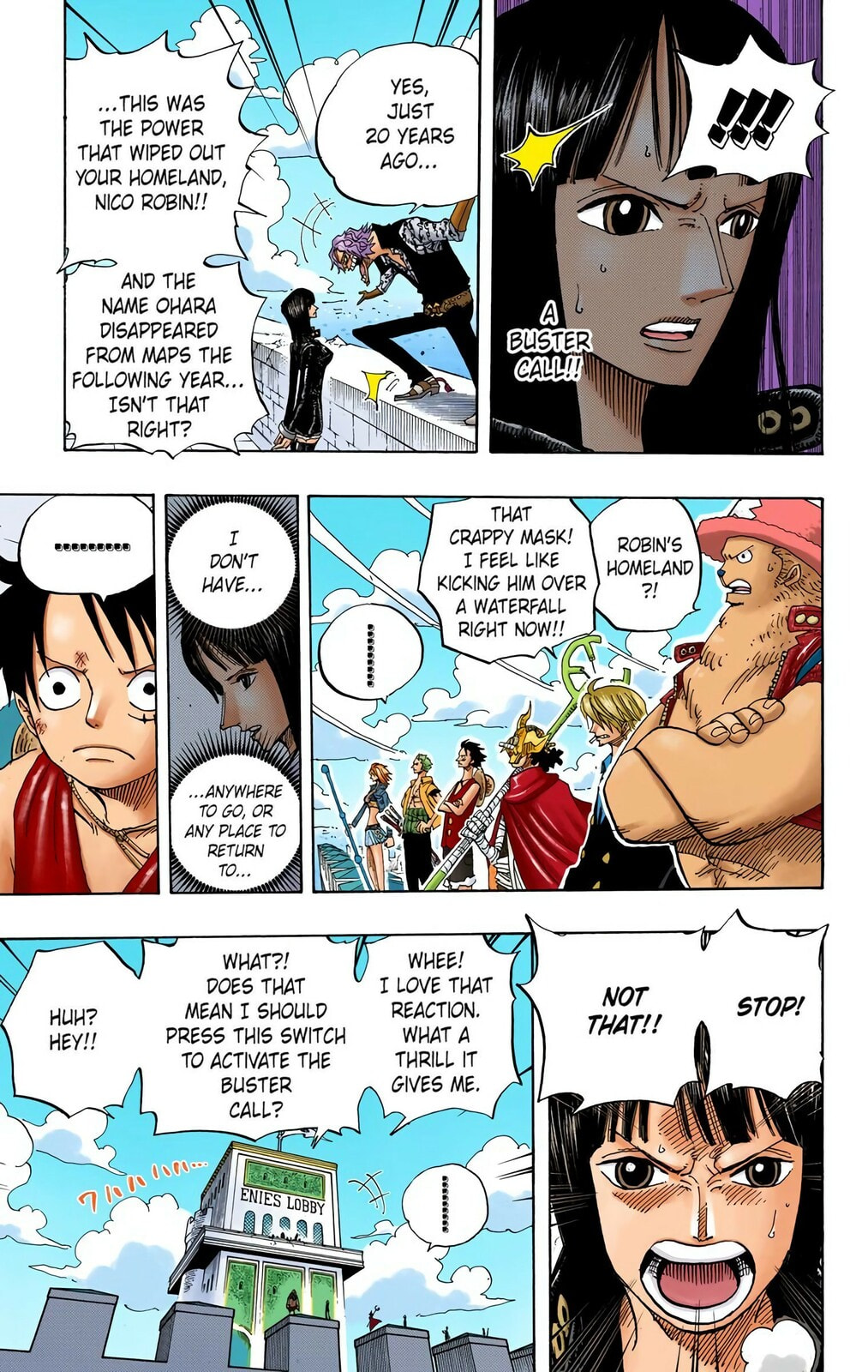 Read One Piece (Colored) chapter 391 image 8 on Lezhin