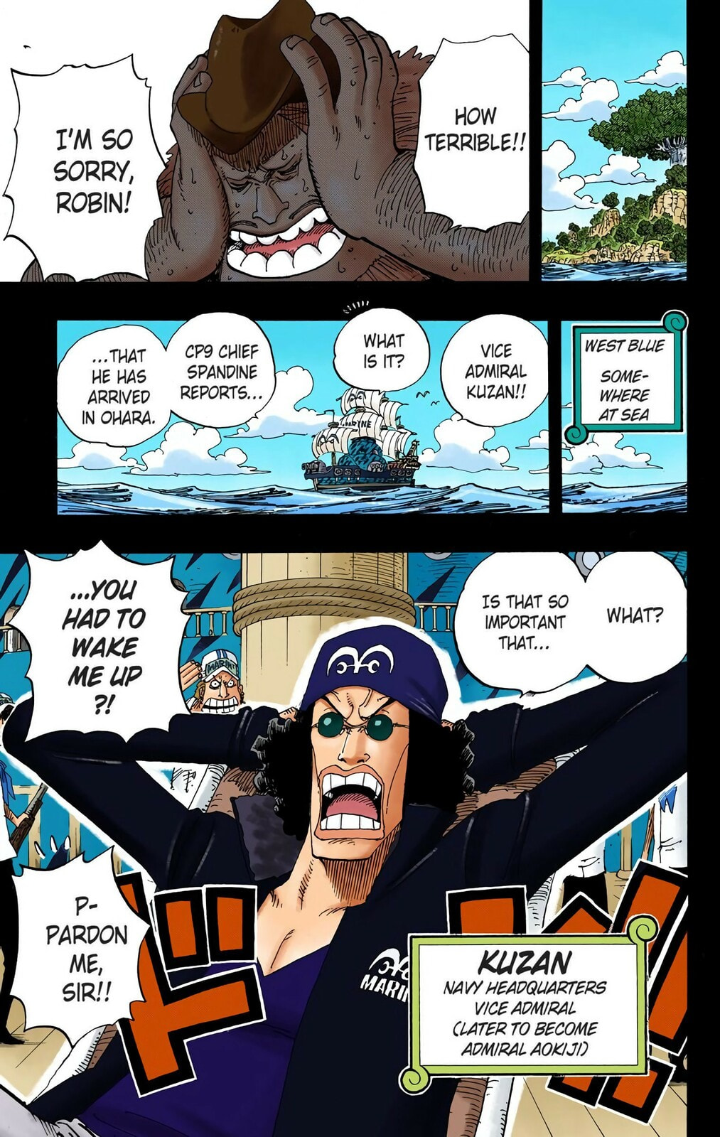 Read One Piece (Colored) chapter 393 image 18 on Lezhin