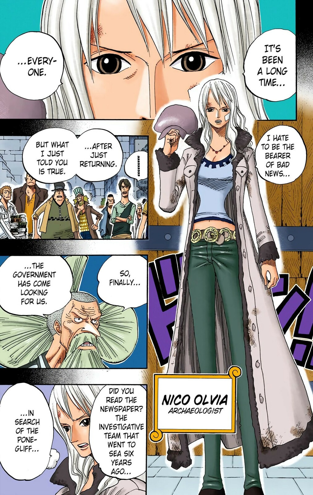 Read One Piece (Colored) chapter 393 image 8 on Lezhin