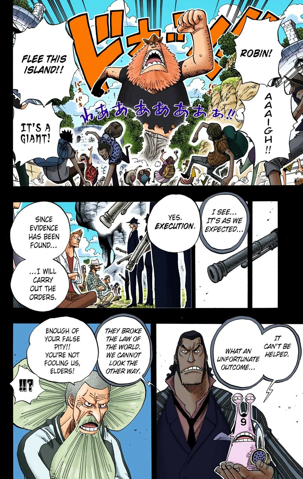 Read One Piece (Colored) chapter 395 image 3 on Lezhin
