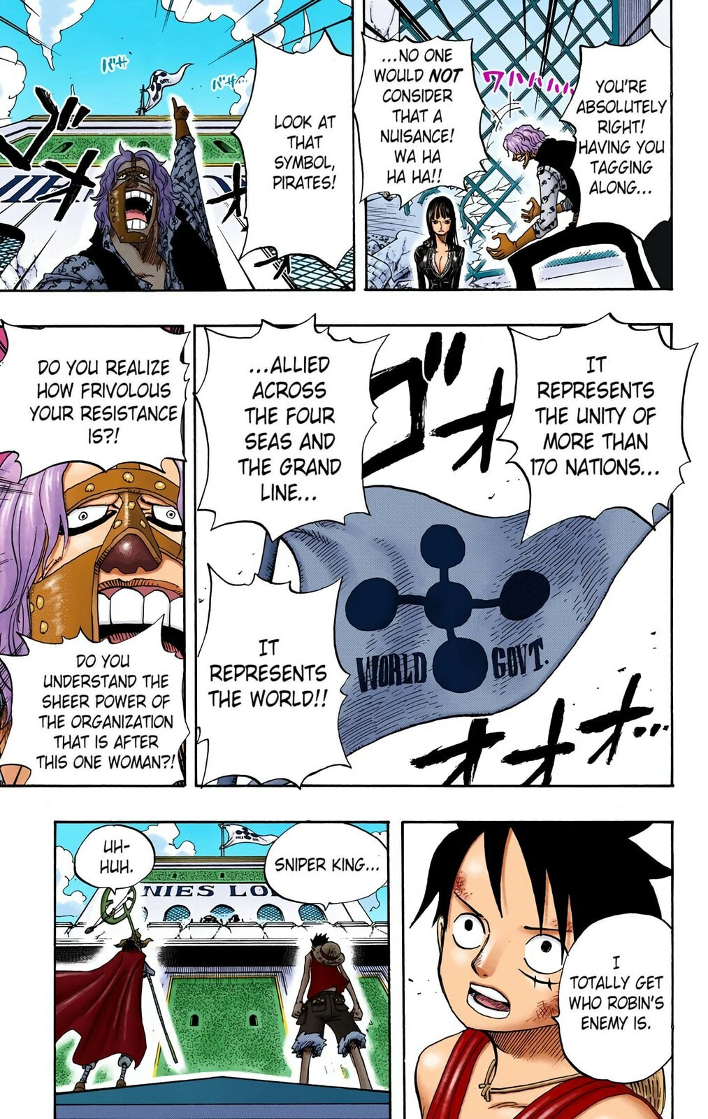 Read One Piece (Colored) chapter 398 image 10 on Lezhin