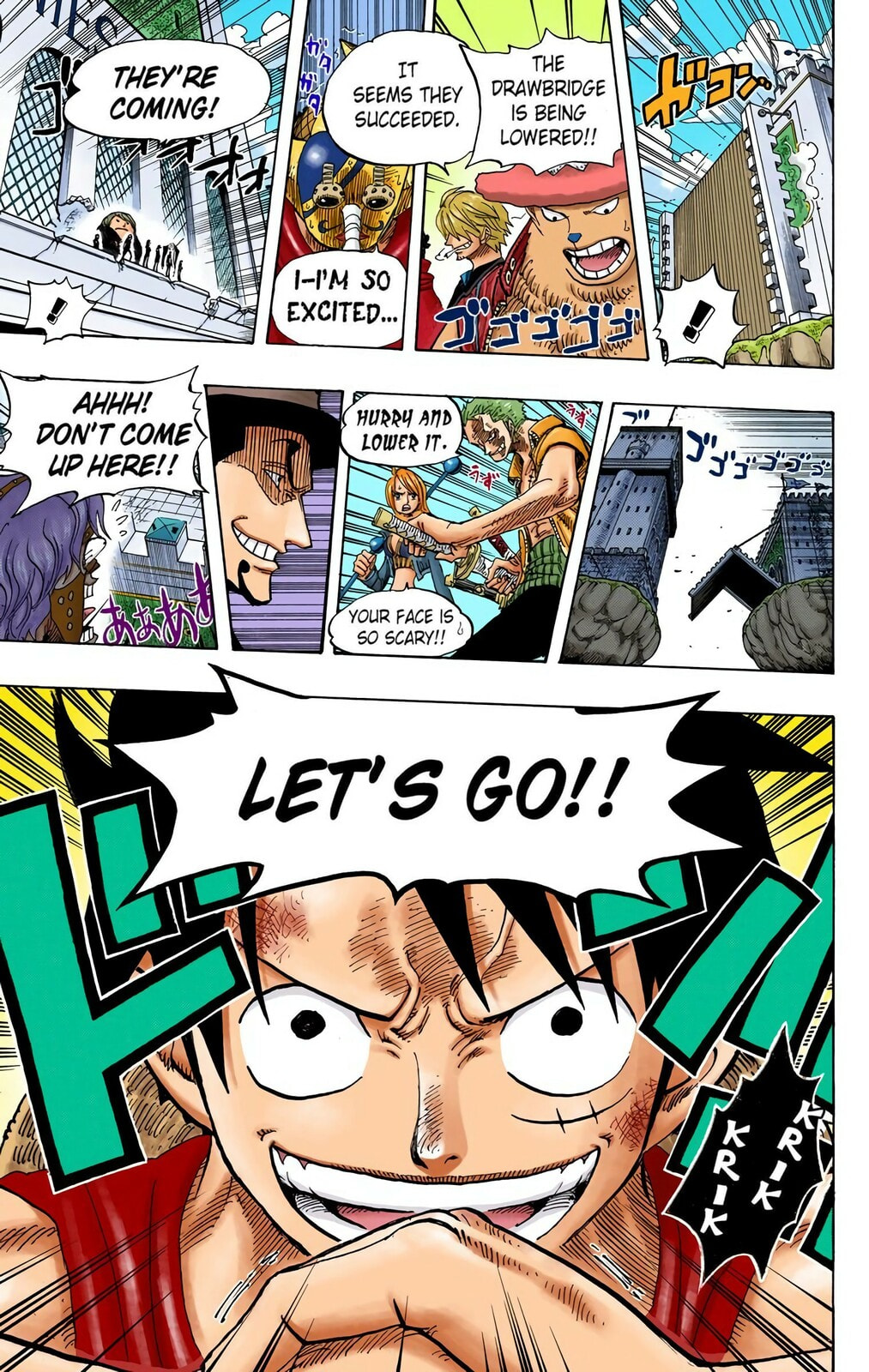 Read One Piece (Colored) chapter 398 image 17 on Lezhin