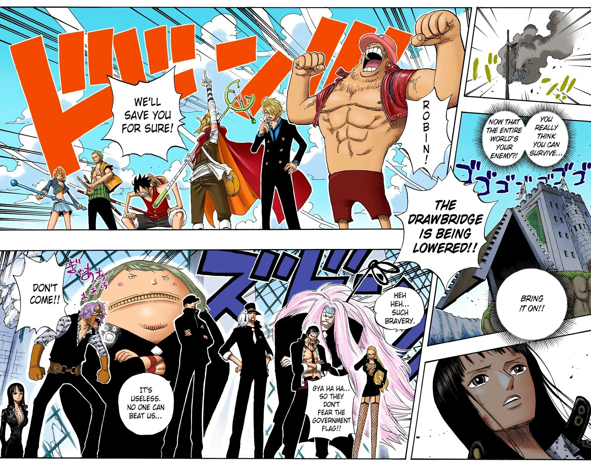 Read One Piece (Colored) chapter 399 image 1 on Lezhin