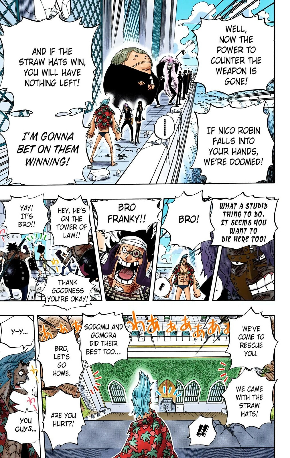 Read One Piece (Colored) chapter 399 image 11 on Lezhin