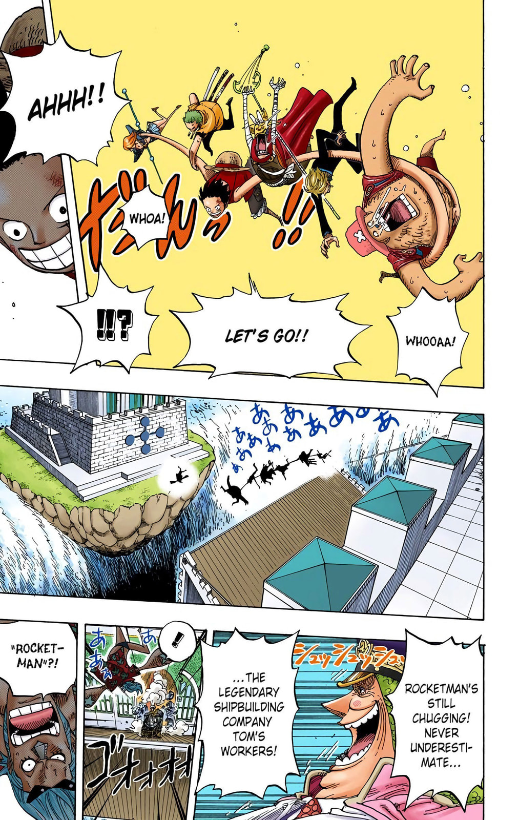 Read One Piece (Colored) chapter 399 image 15 on Lezhin