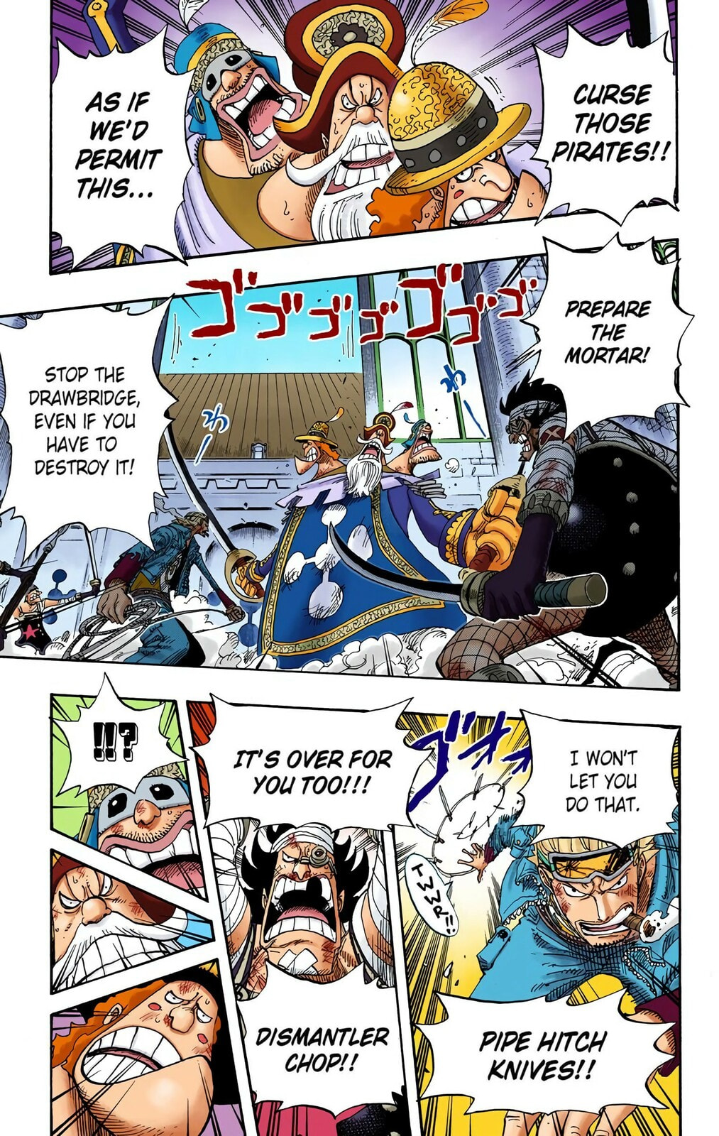Read One Piece (Colored) chapter 399 image 3 on Lezhin