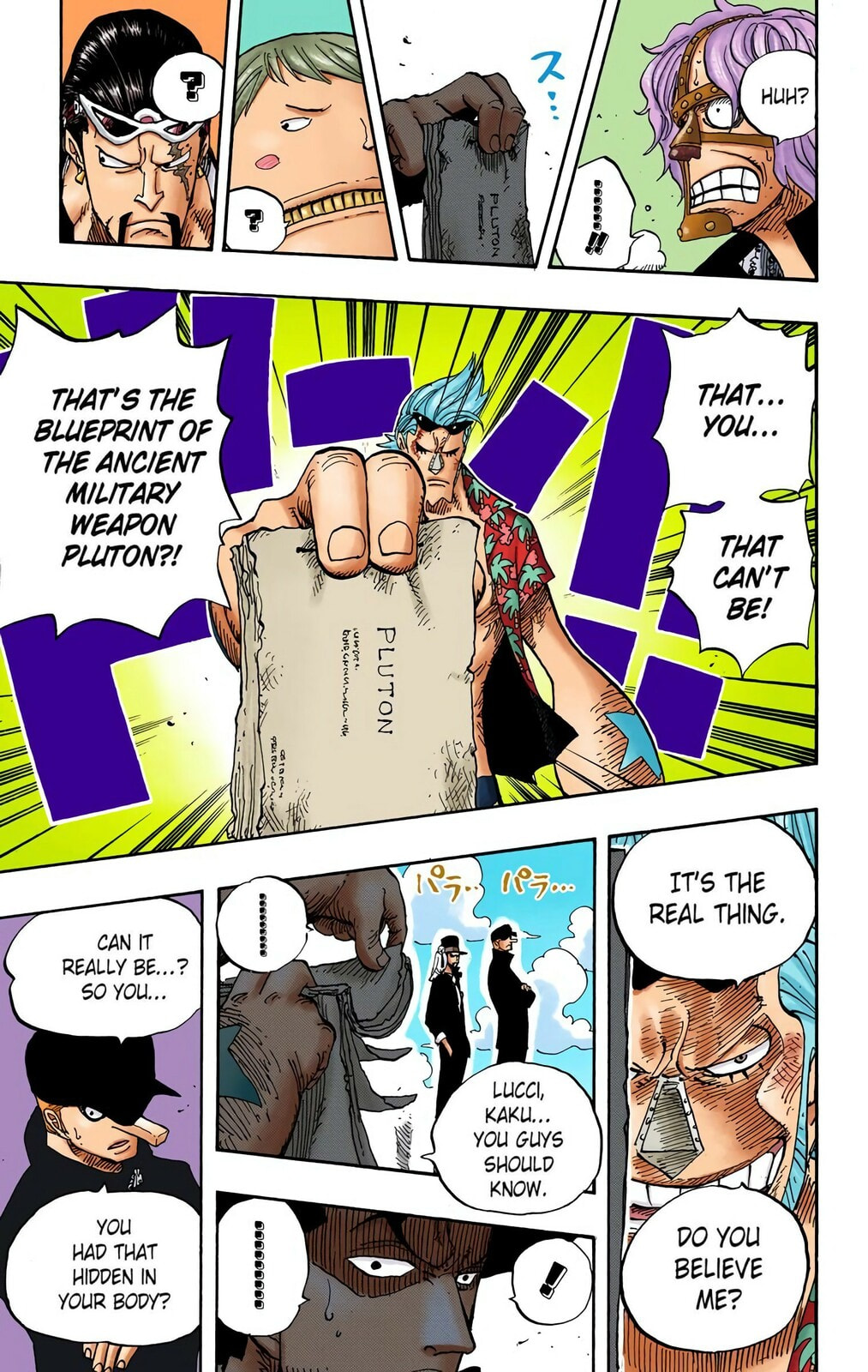 Read One Piece (Colored) chapter 399 image 7 on Lezhin