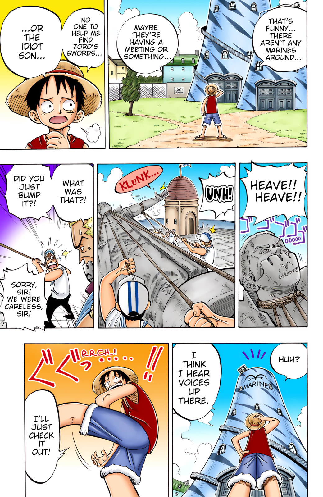Read One Piece (Colored) chapter 4 image 12 on Lezhin
