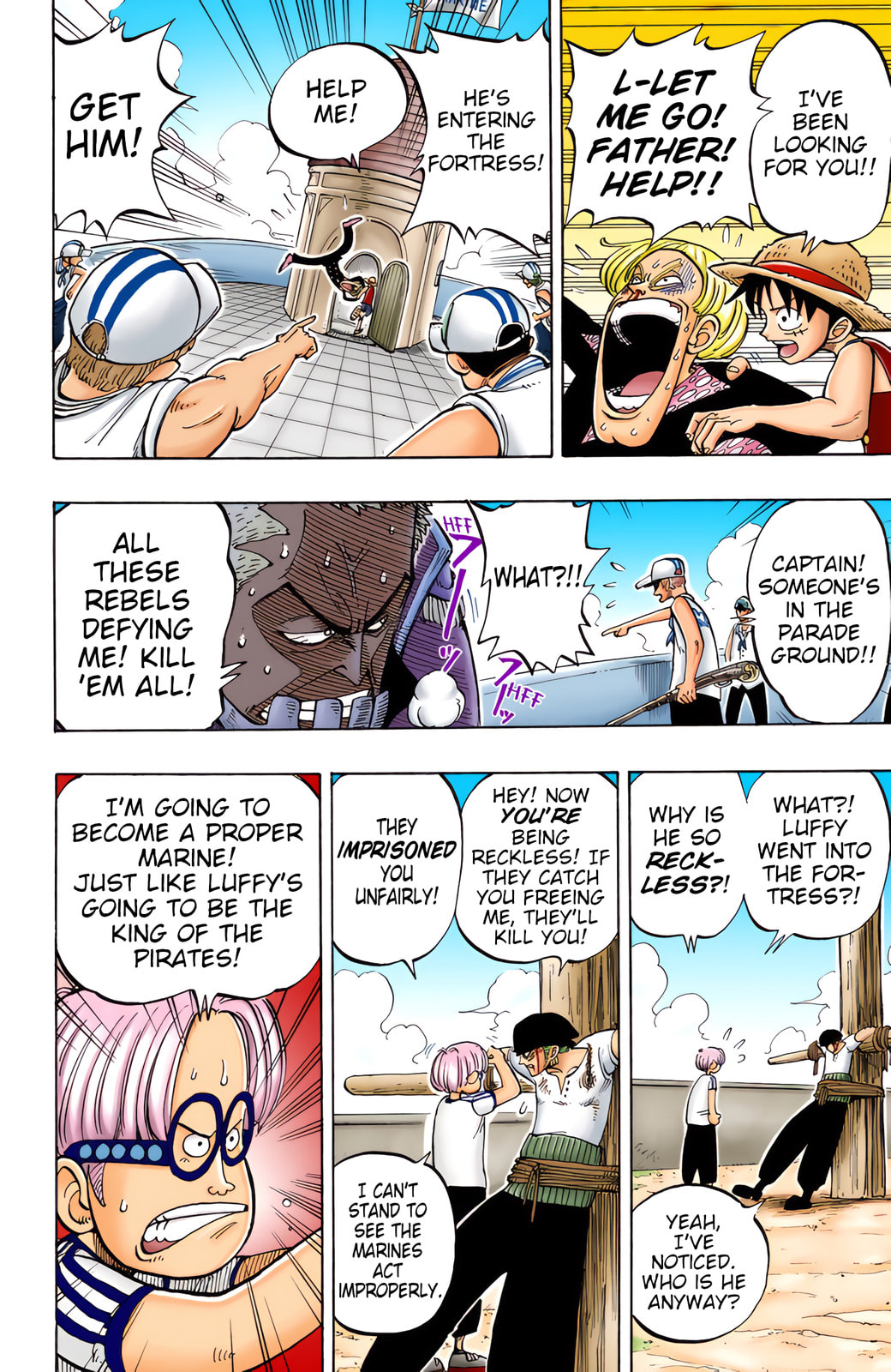 Read One Piece (Colored) chapter 4 image 17 on Lezhin
