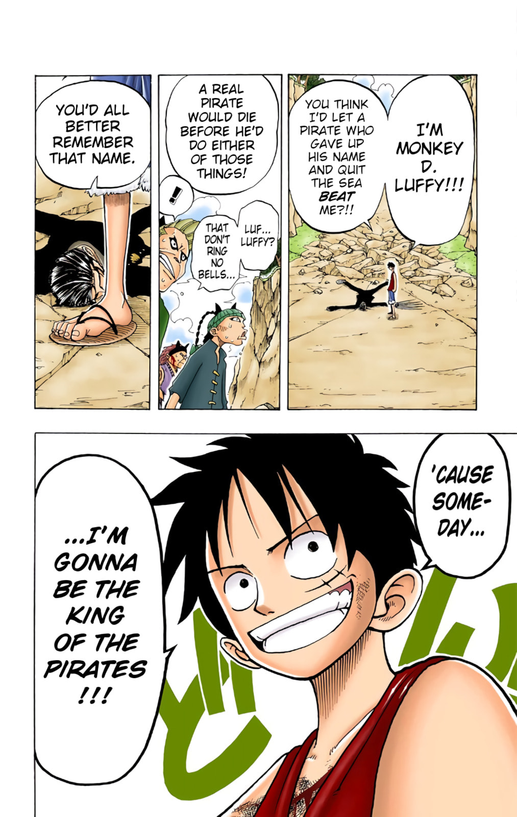 Read One Piece (Colored) chapter 40 image 3 on Lezhin