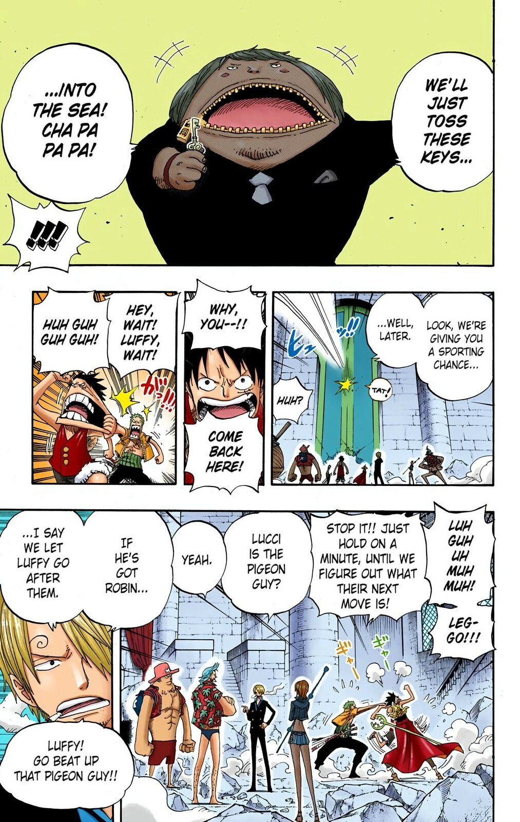 Read One Piece (Colored) chapter 400 image 12 on Lezhin