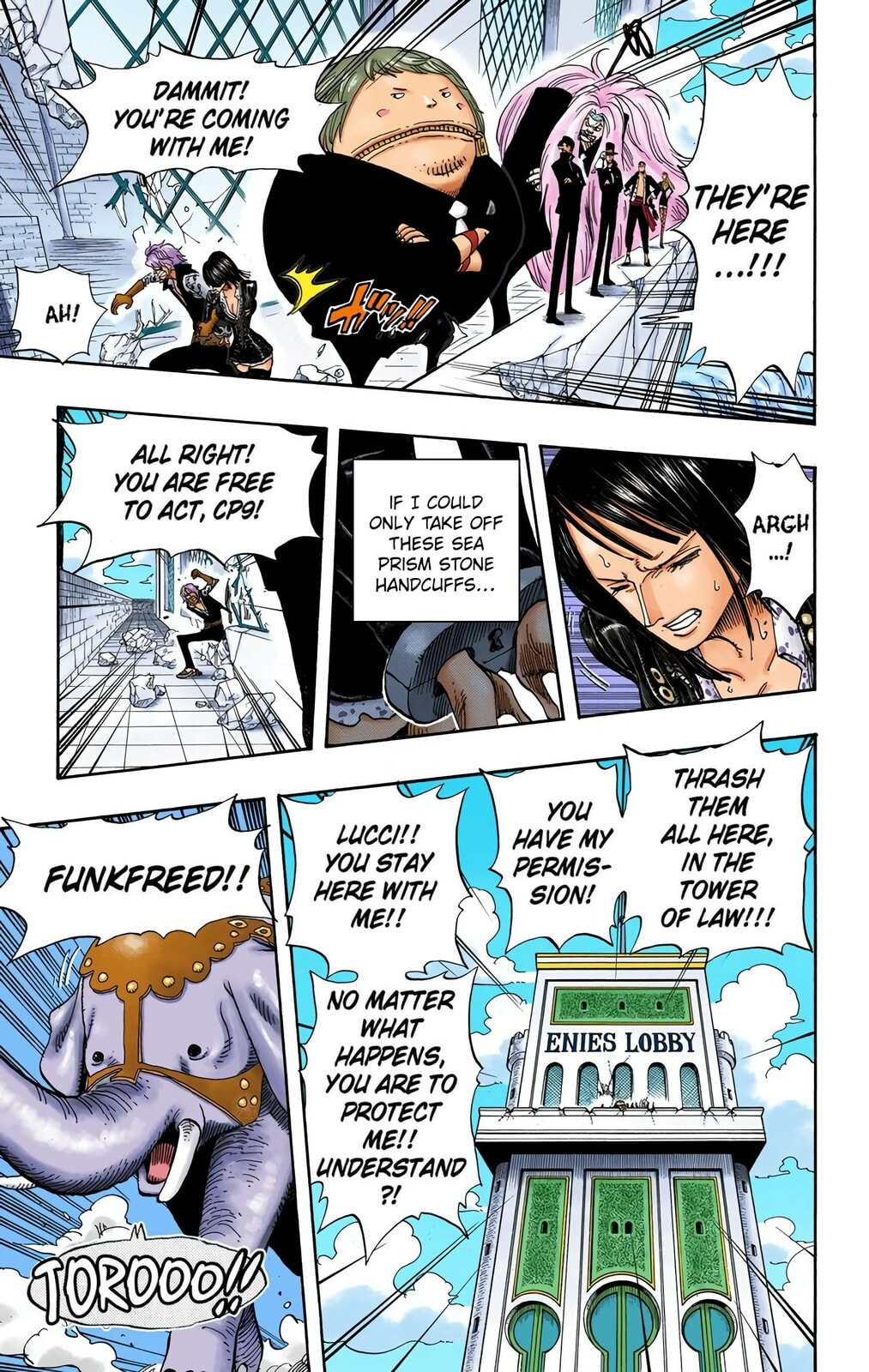 Read One Piece (Colored) chapter 400 image 4 on Lezhin