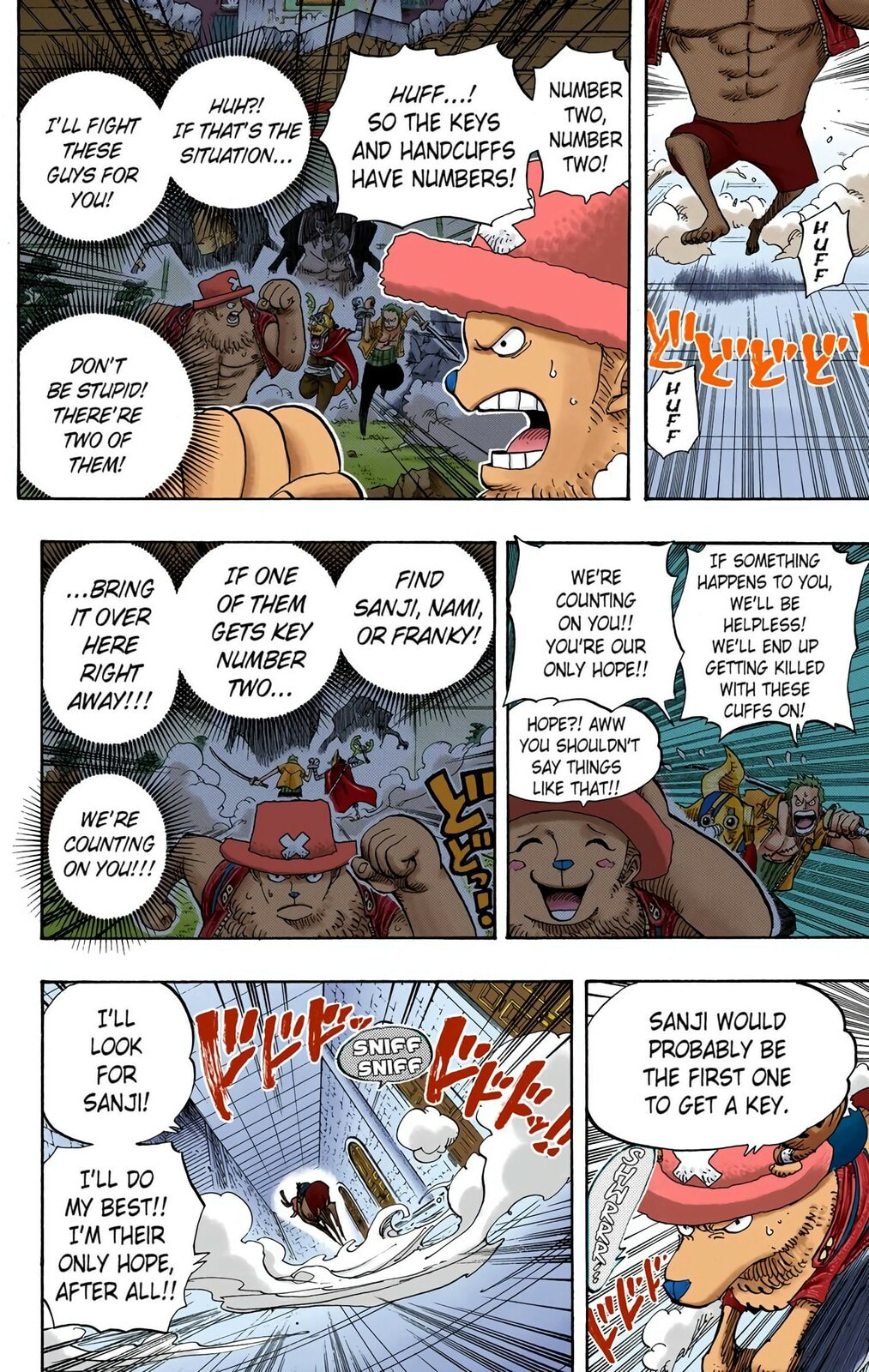 Read One Piece (Colored) chapter 402 image 12 on Lezhin