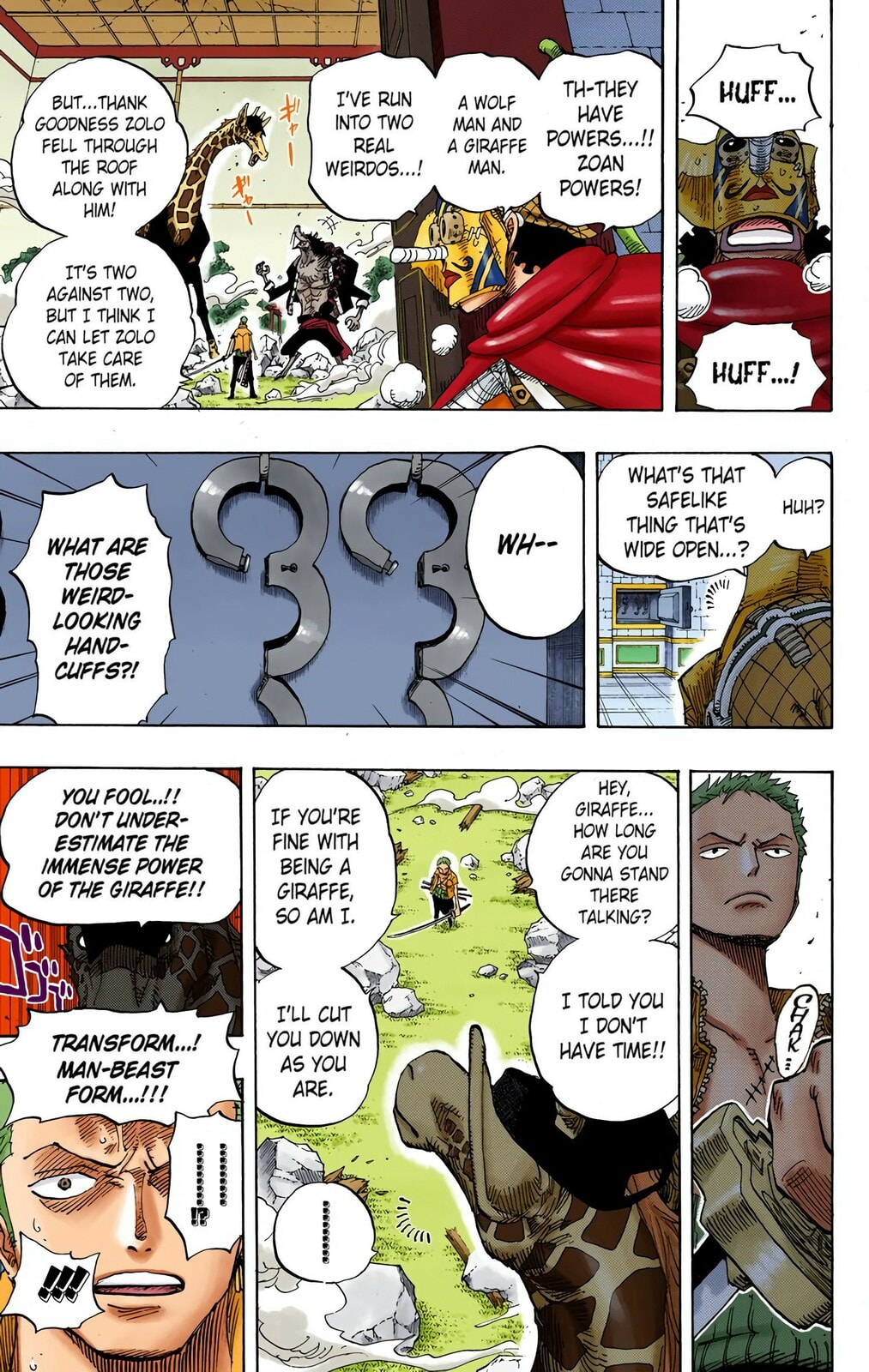 Read One Piece (Colored) chapter 402 image 2 on Lezhin