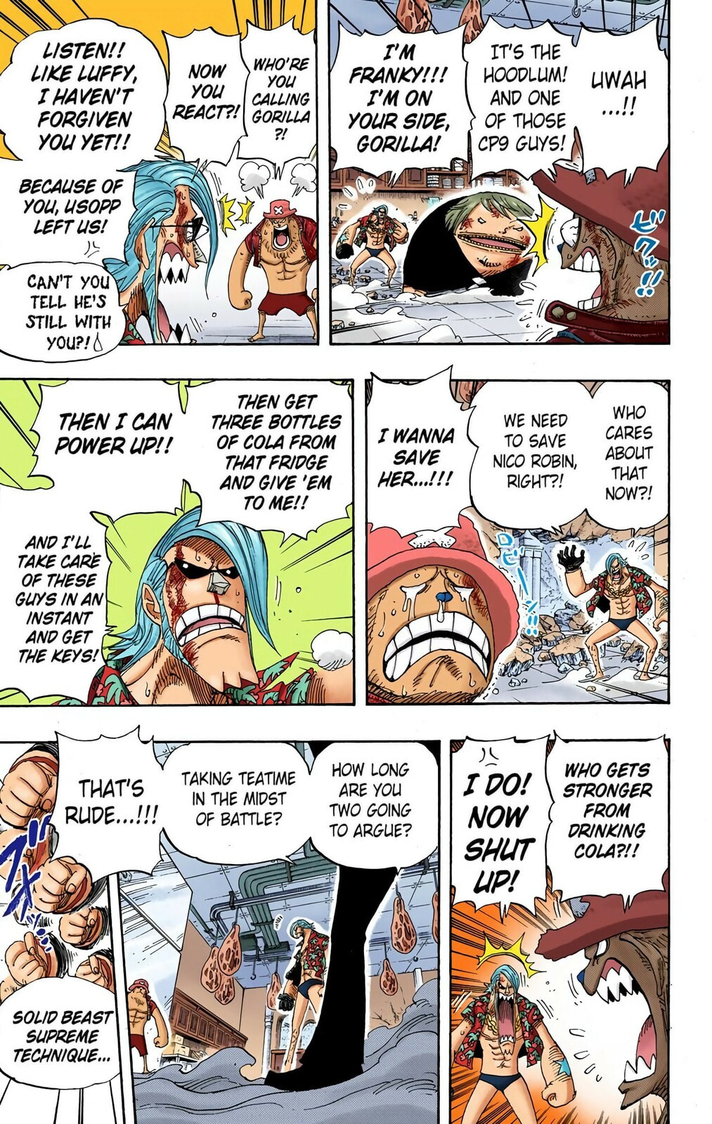Read One Piece (Colored) chapter 404 image 12 on Lezhin