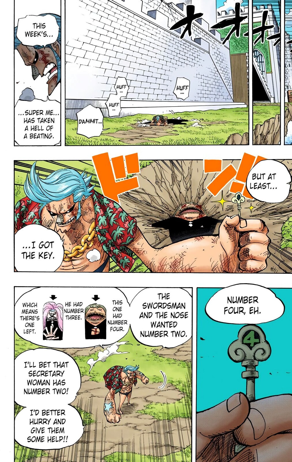 Read One Piece (Colored) chapter 407 image 12 on Lezhin