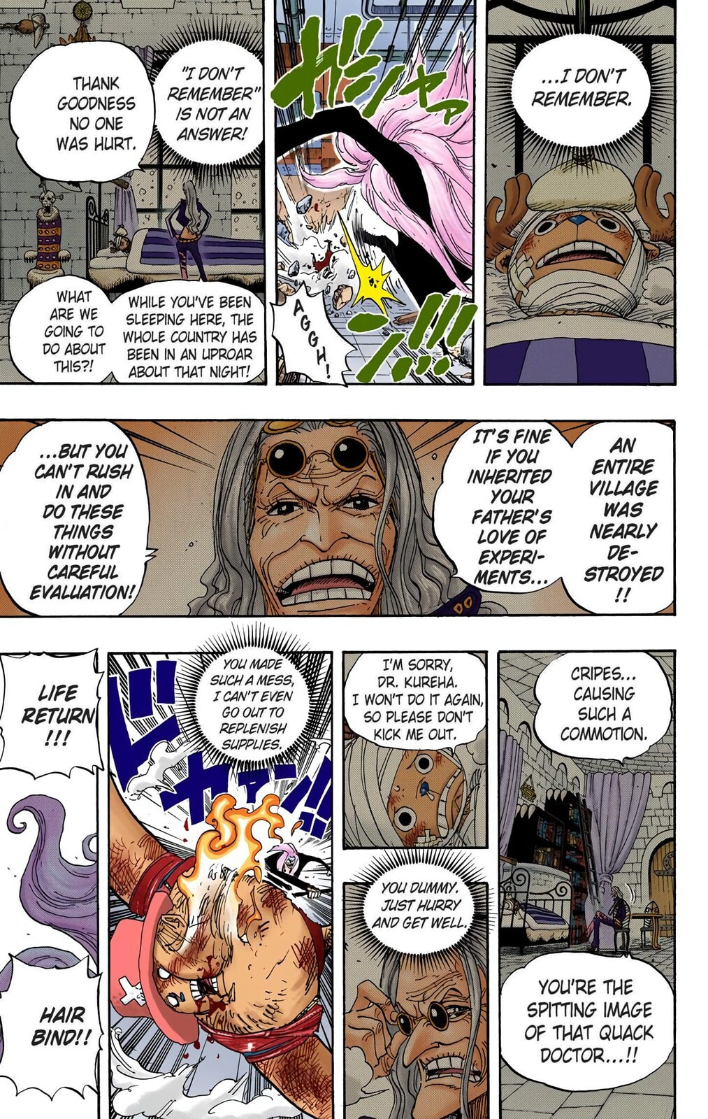 Read One Piece (Colored) chapter 407 image 8 on Lezhin