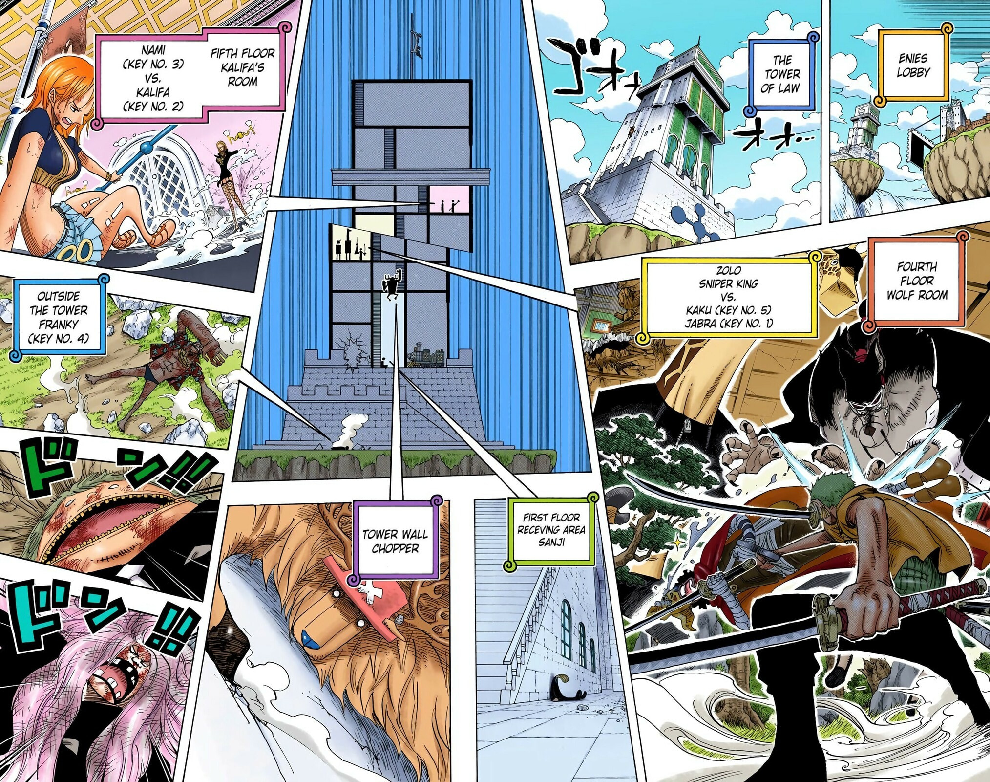 Read One Piece (Colored) chapter 409 image 1 on Lezhin