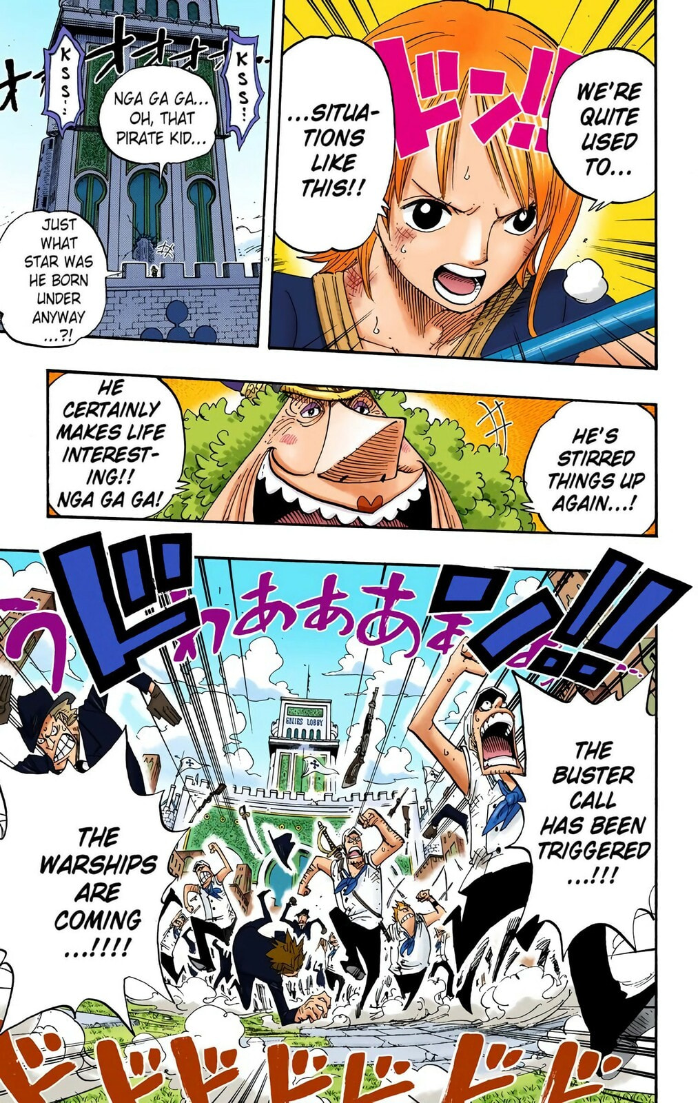 Read One Piece (Colored) chapter 409 image 12 on Lezhin