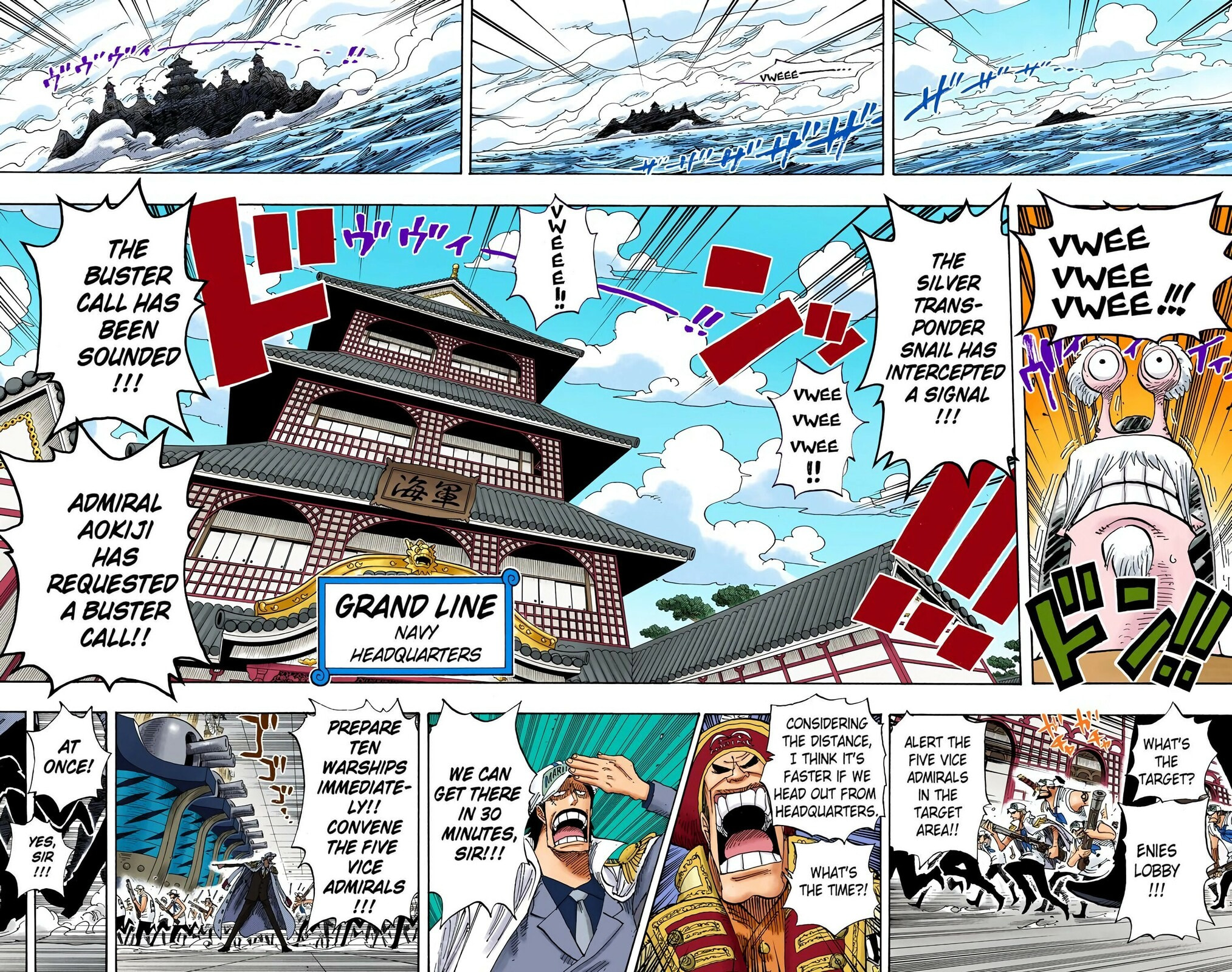 Read One Piece (Colored) chapter 409 image 4 on Lezhin