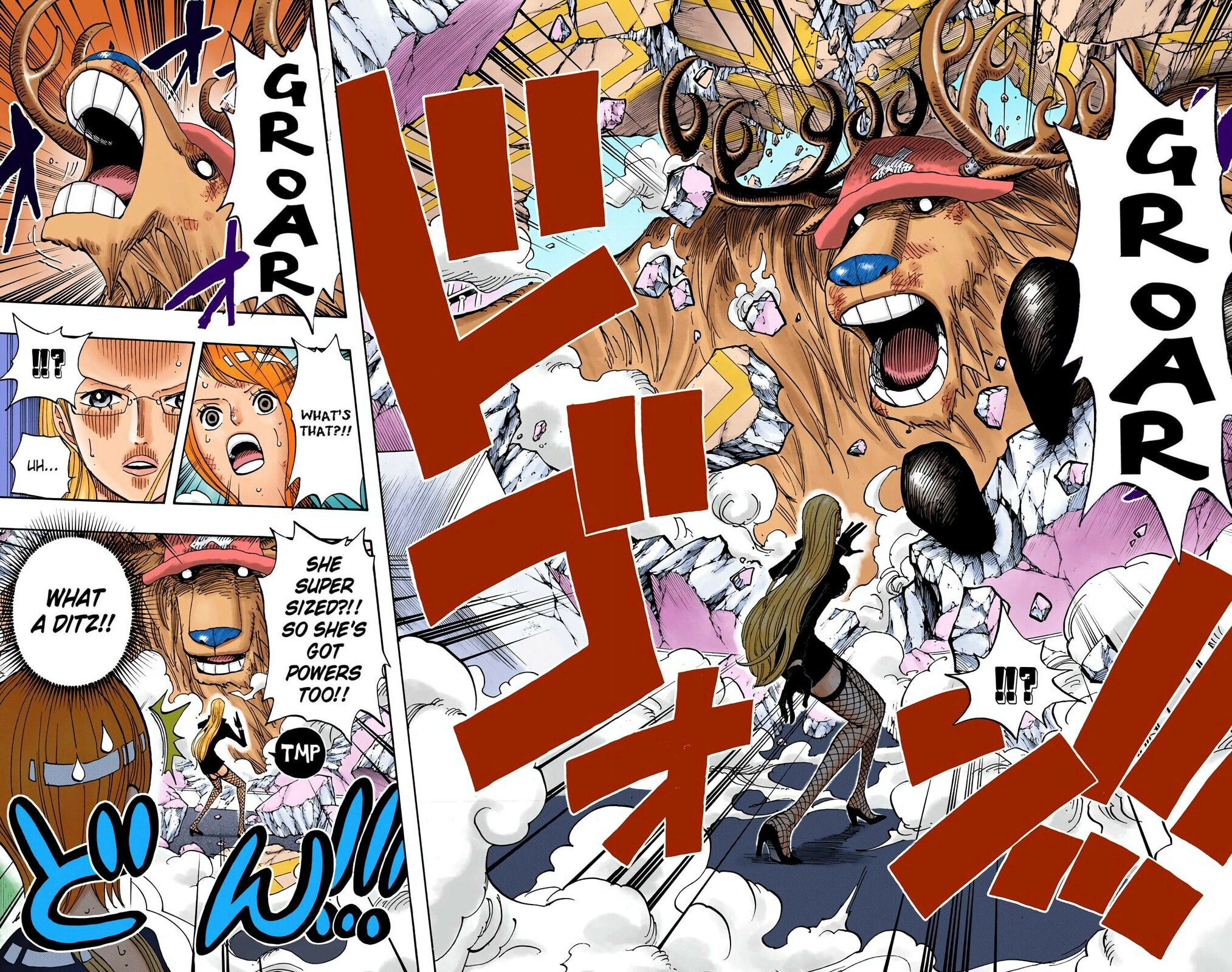 Read One Piece (Colored) chapter 410 image 18 on Lezhin
