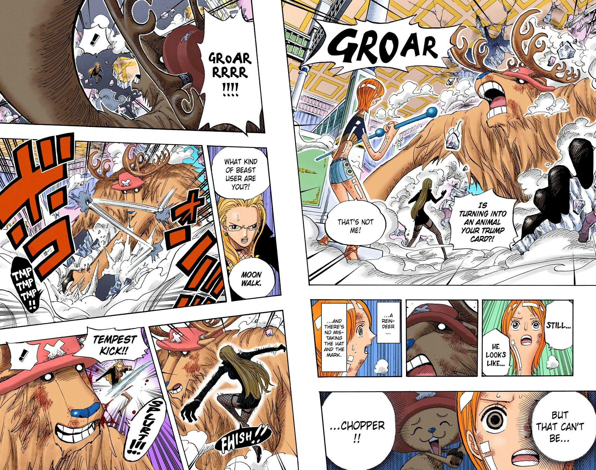 Read One Piece (Colored) chapter 411 image 1 on Lezhin