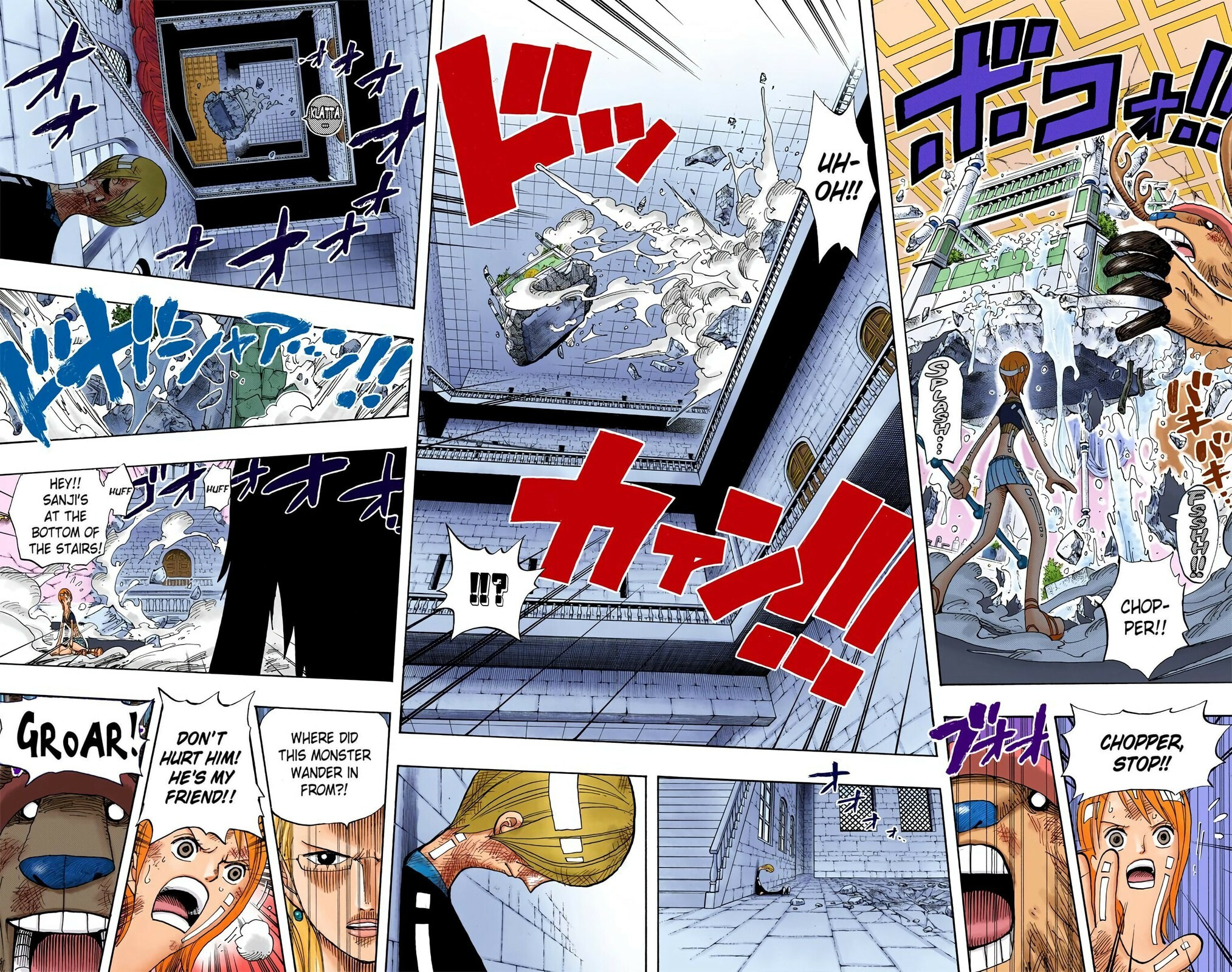 Read One Piece (Colored) chapter 411 image 4 on Lezhin