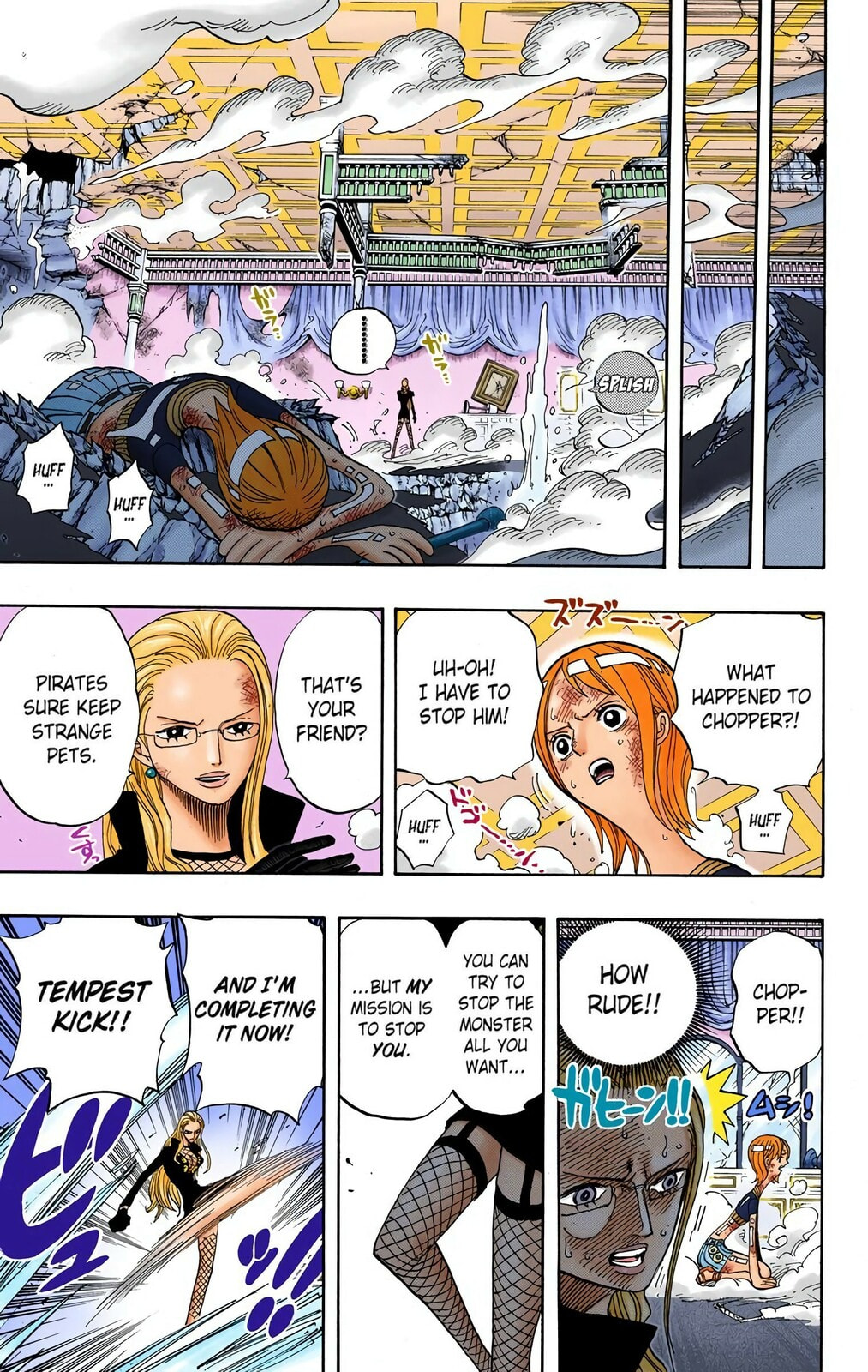 Read One Piece (Colored) chapter 411 image 6 on Lezhin