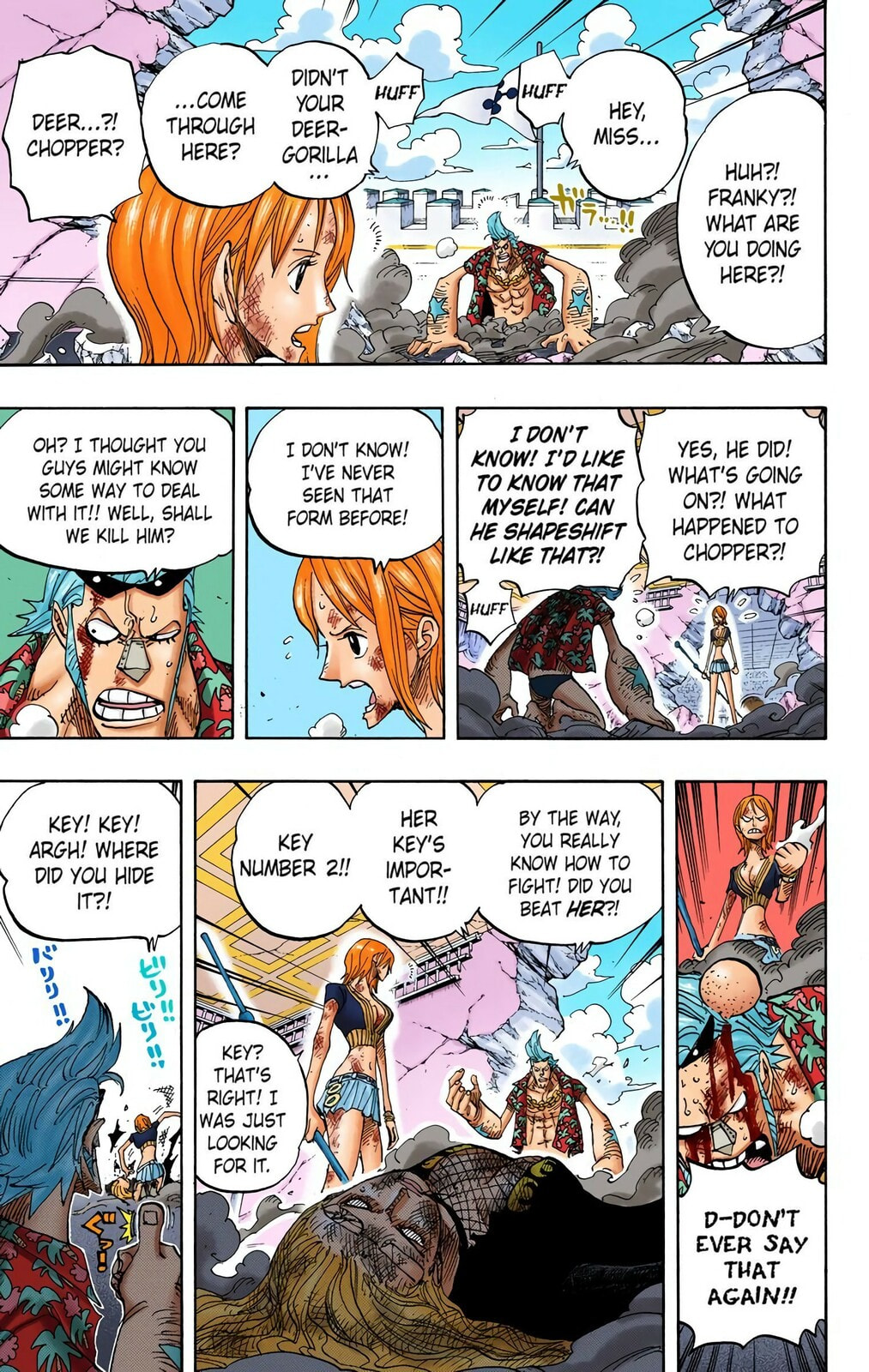 Read One Piece (Colored) chapter 412 image 11 on Lezhin