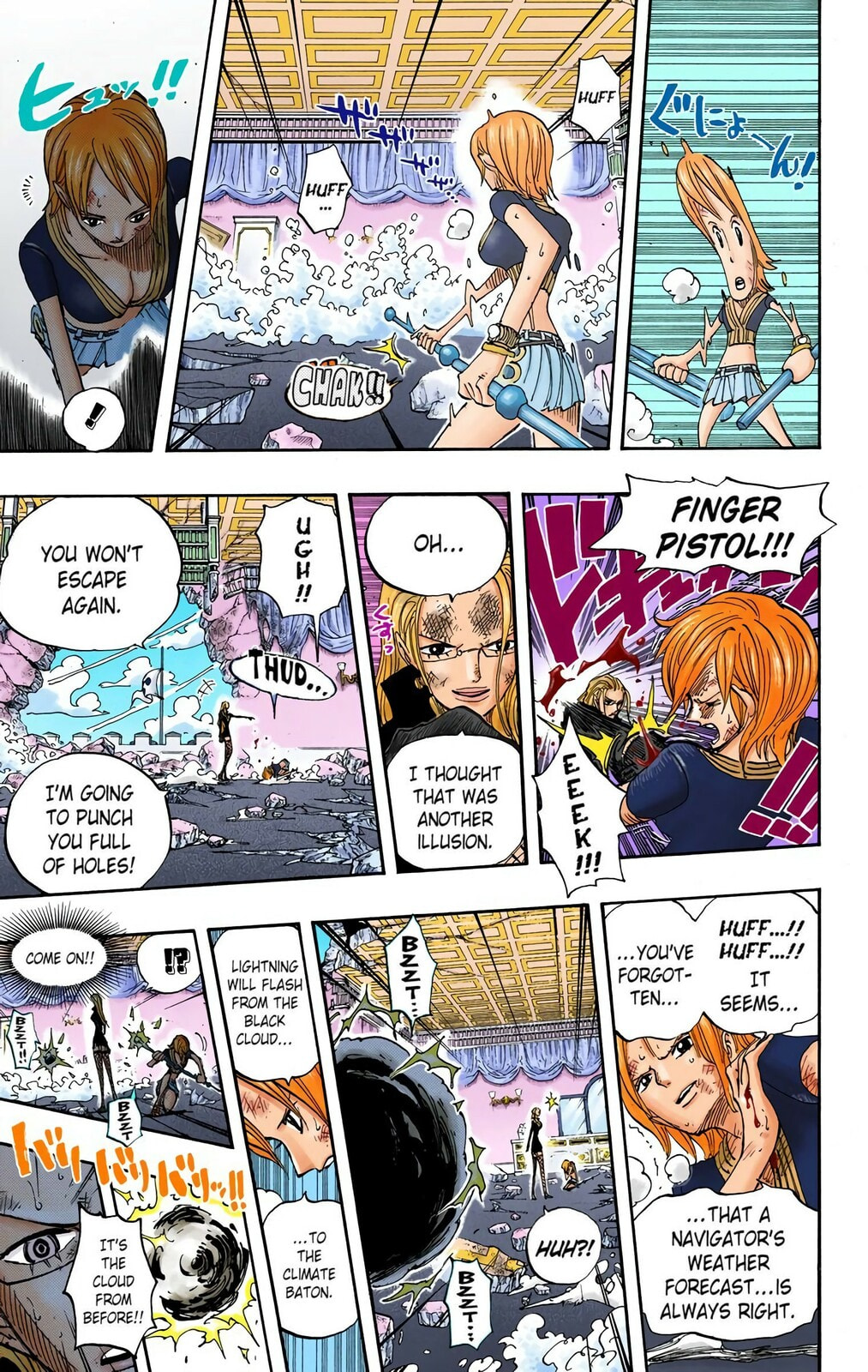 Read One Piece (Colored) chapter 412 image 8 on Lezhin