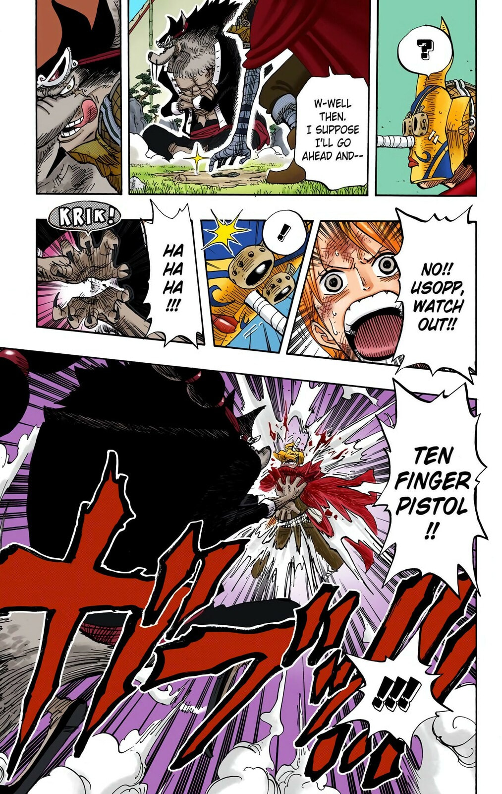 Read One Piece (Colored) chapter 413 image 12 on Lezhin