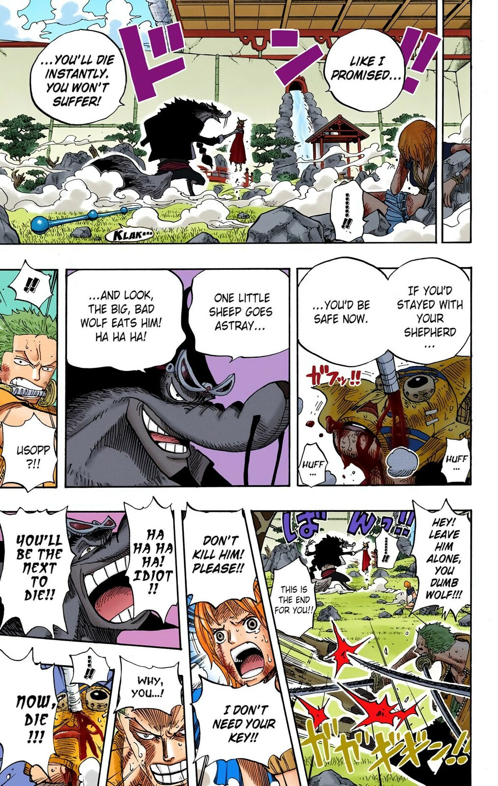 Read One Piece (Colored) chapter 413 image 16 on Lezhin