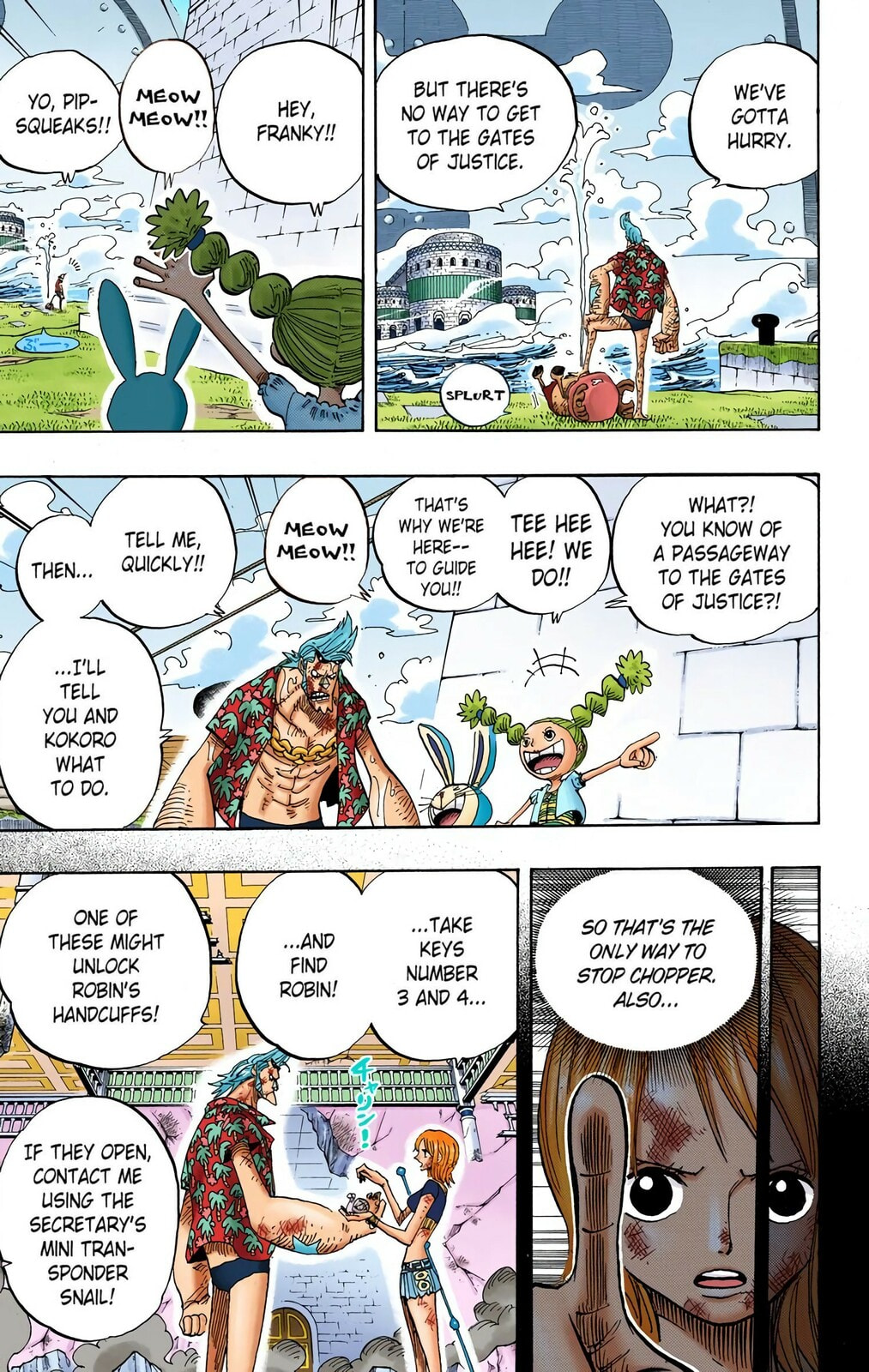Read One Piece (Colored) chapter 413 image 4 on Lezhin